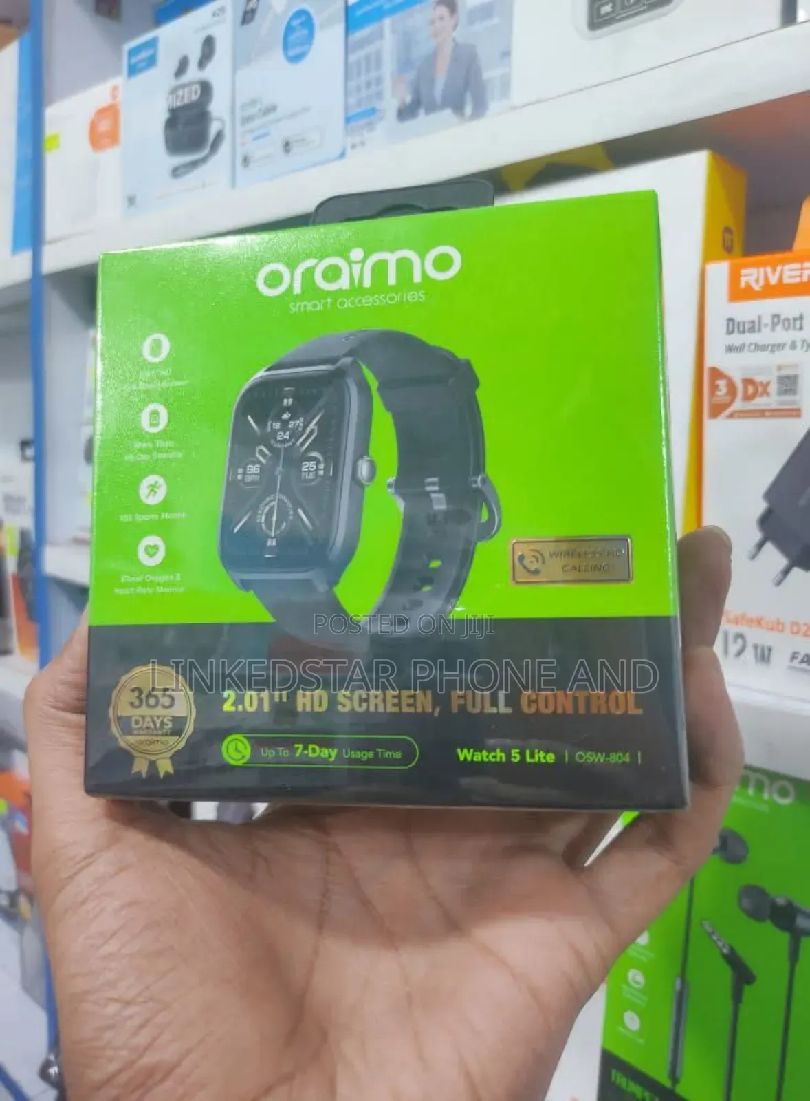 Oraimo Smart Watches 5 | Screen Waterproof Sports