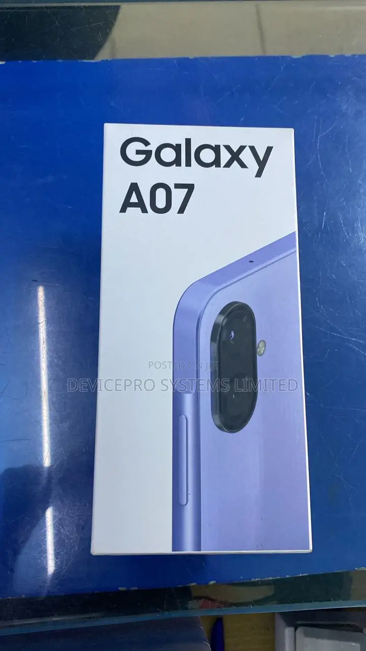 New Samsung Galaxy A07 4G 64 GB Black