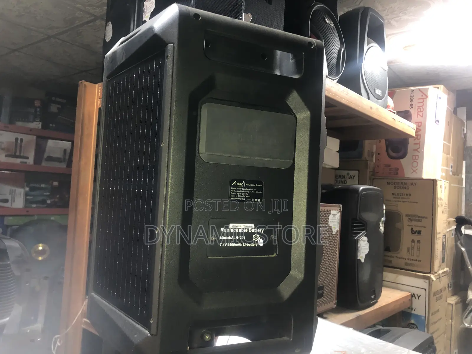 Amaz 12 Inches Solar Speaker 400w