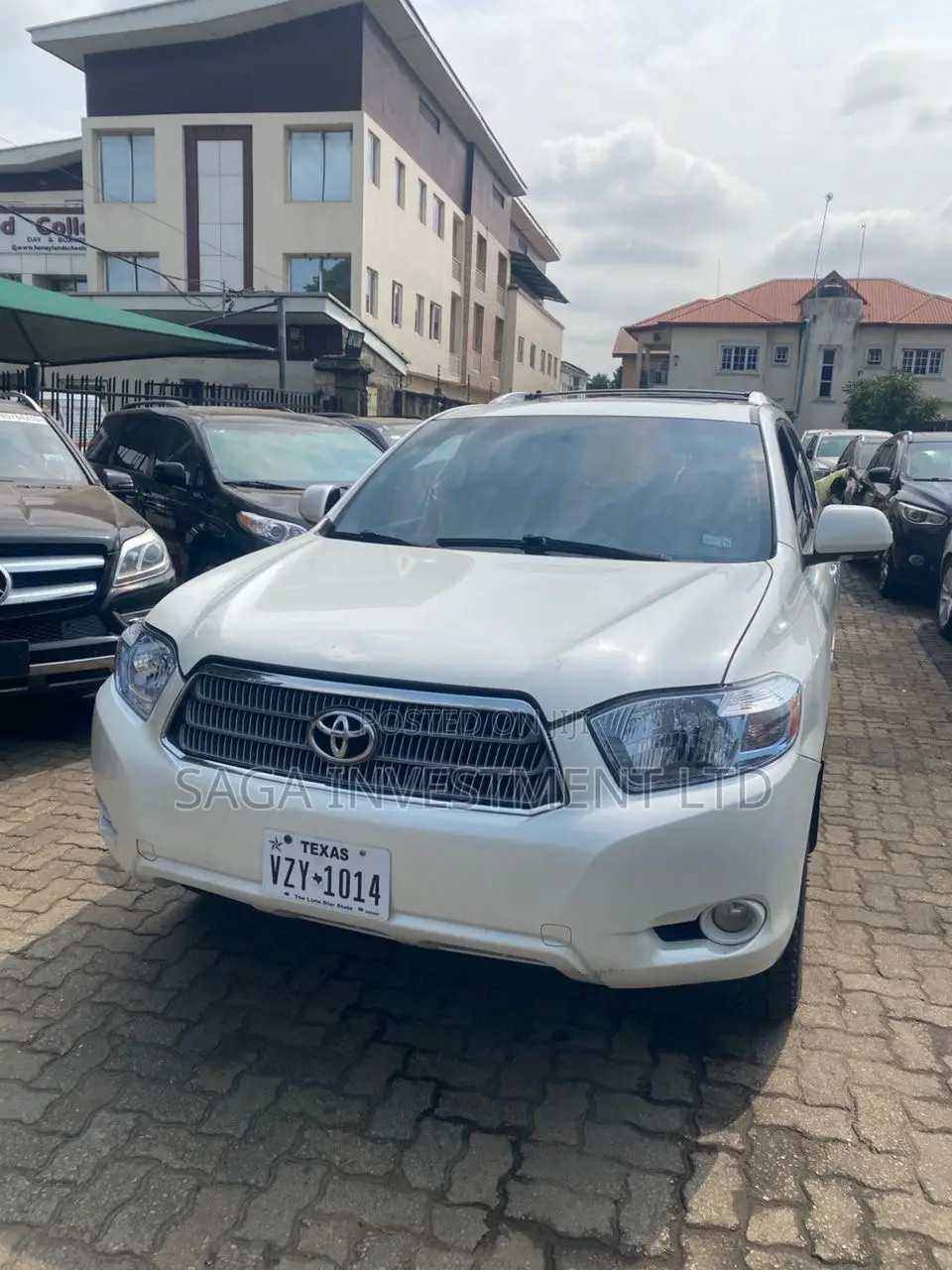 Toyota Highlander Hybrid Limited 2008 White