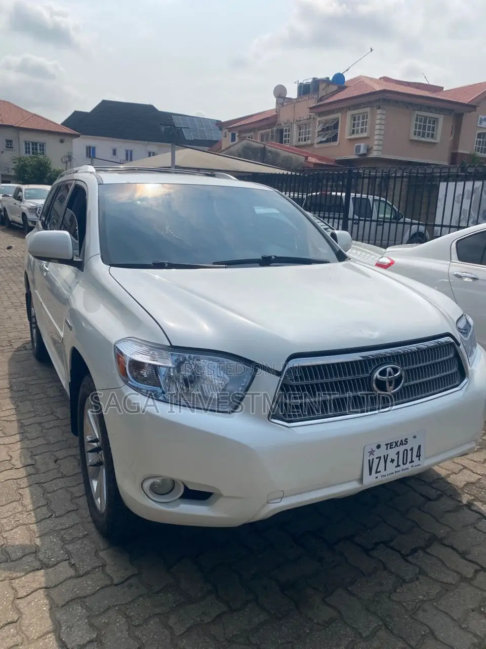 Toyota Highlander Hybrid Limited 2008 White