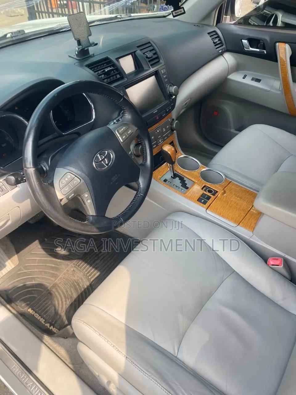 Toyota Highlander Hybrid Limited 2008 White