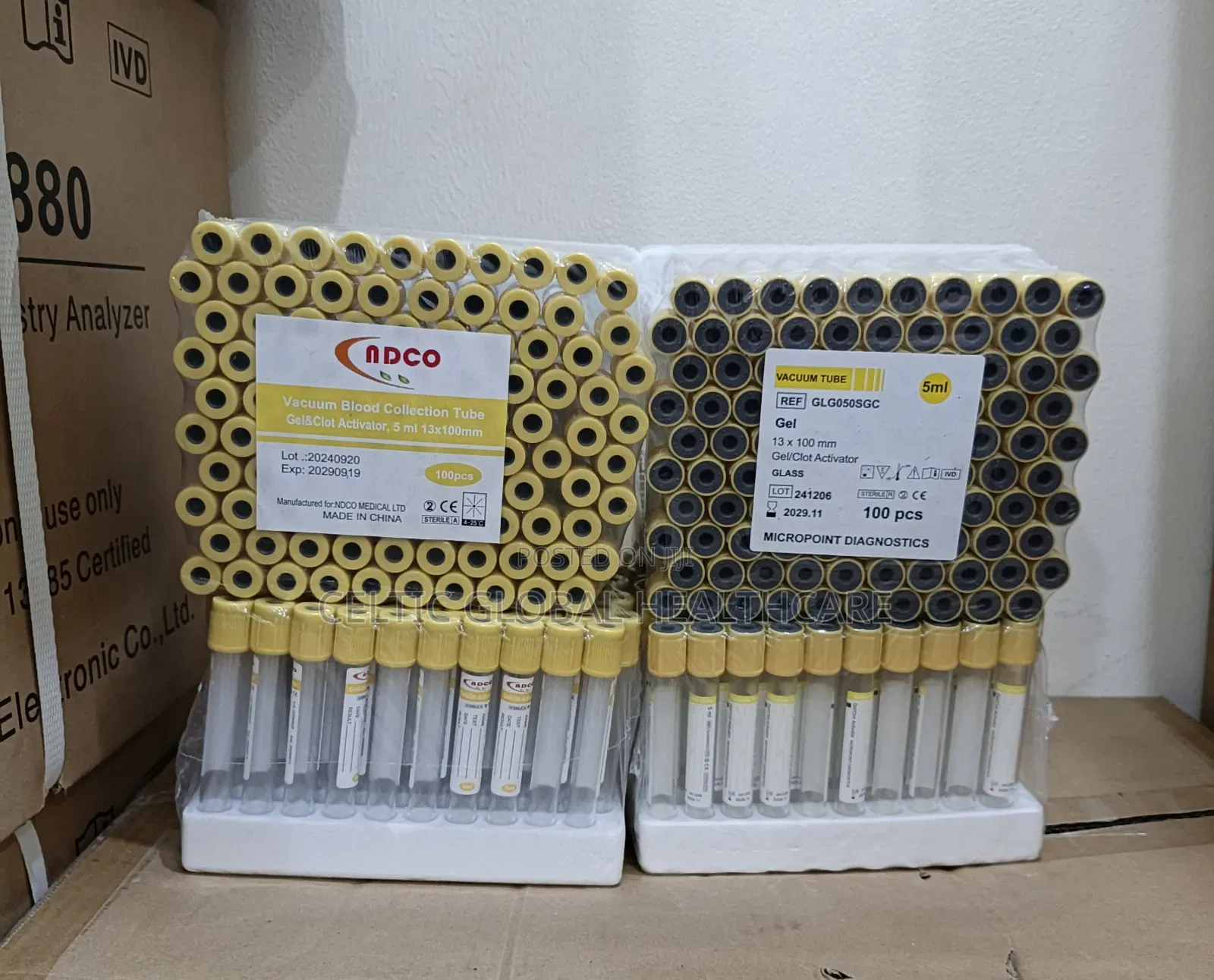 Edta Vaccutainer Bottle
