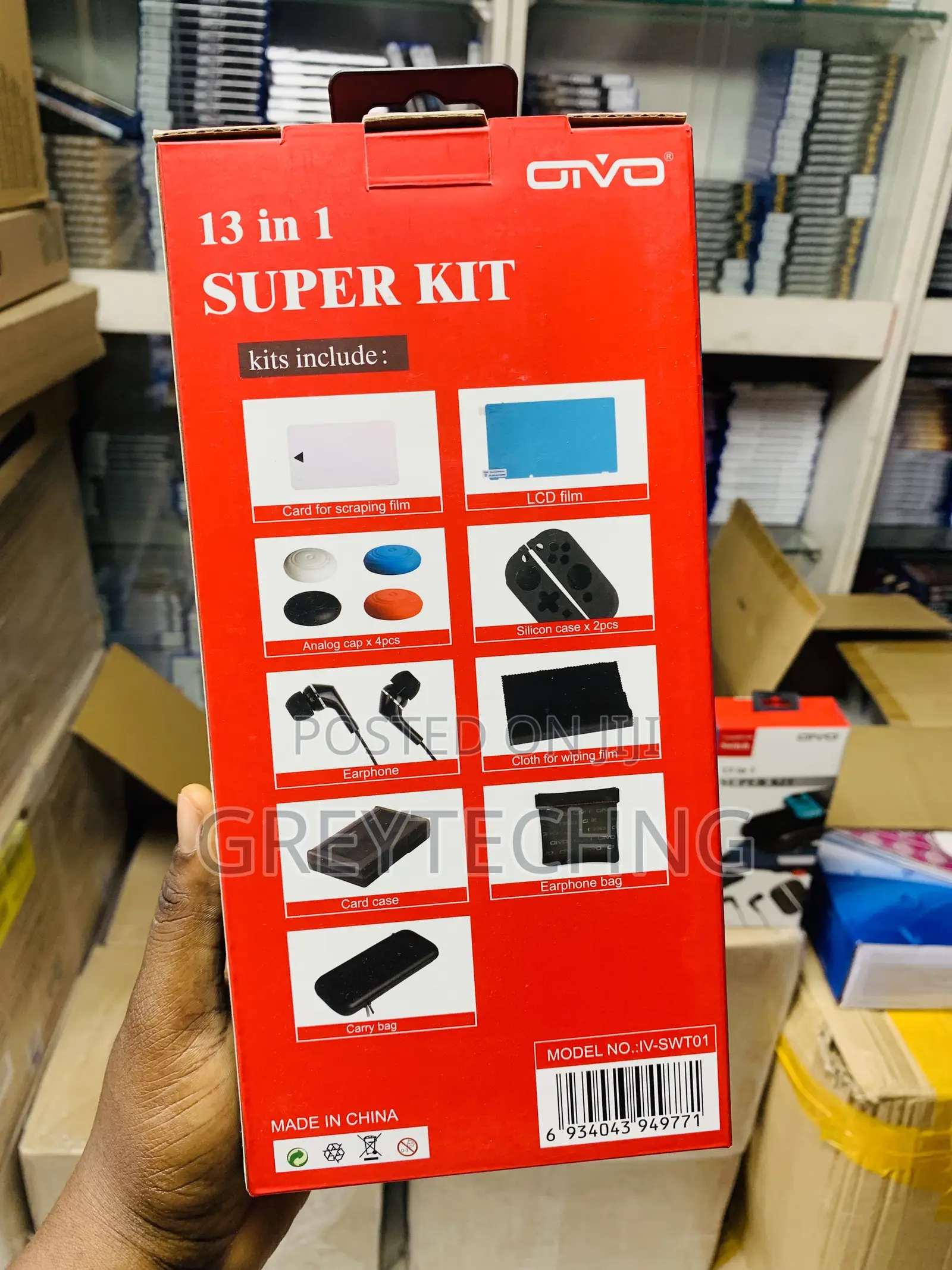 13 in 1 Nintendo Switch Kit