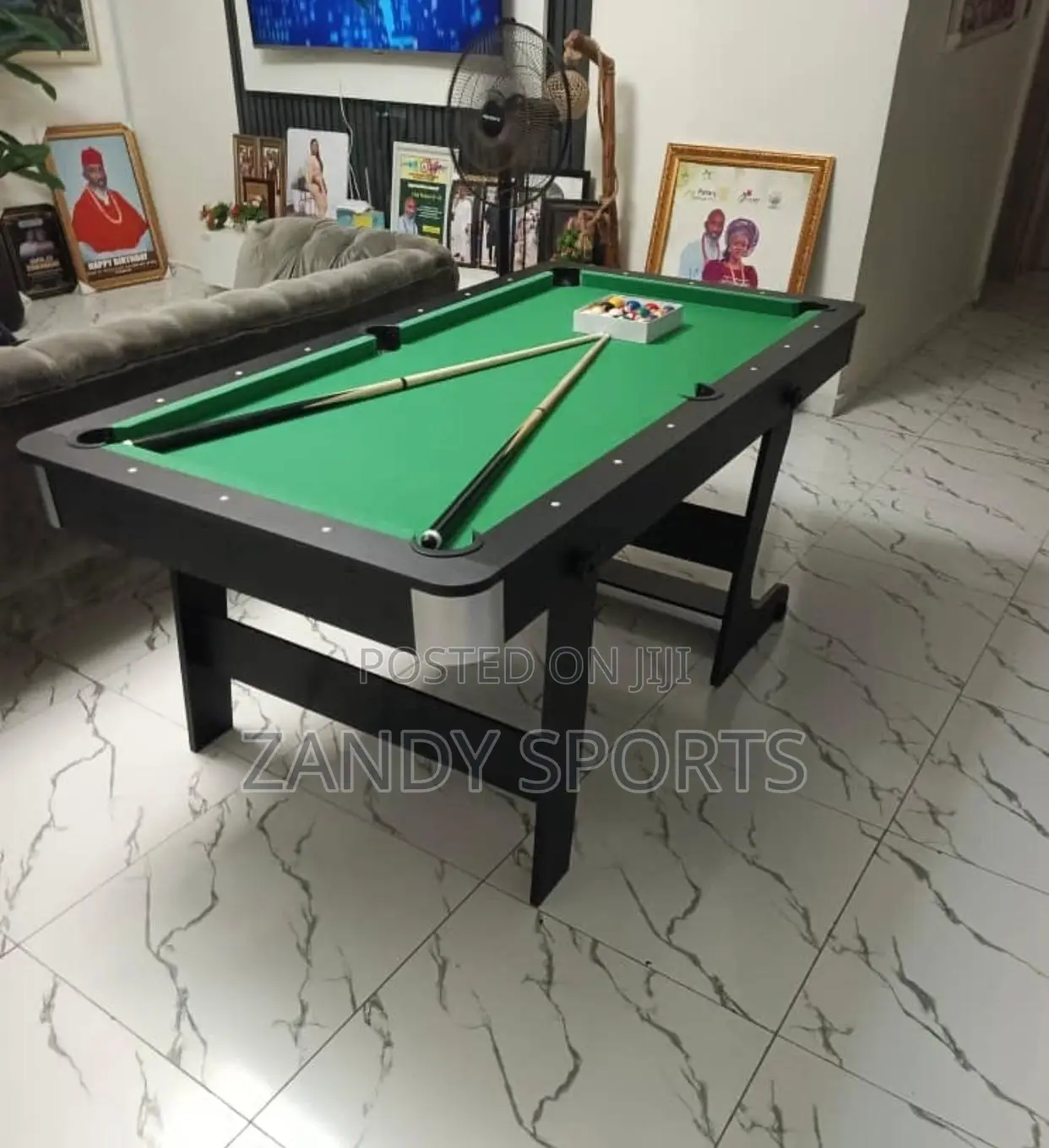 6ft Foldable Snooker Board