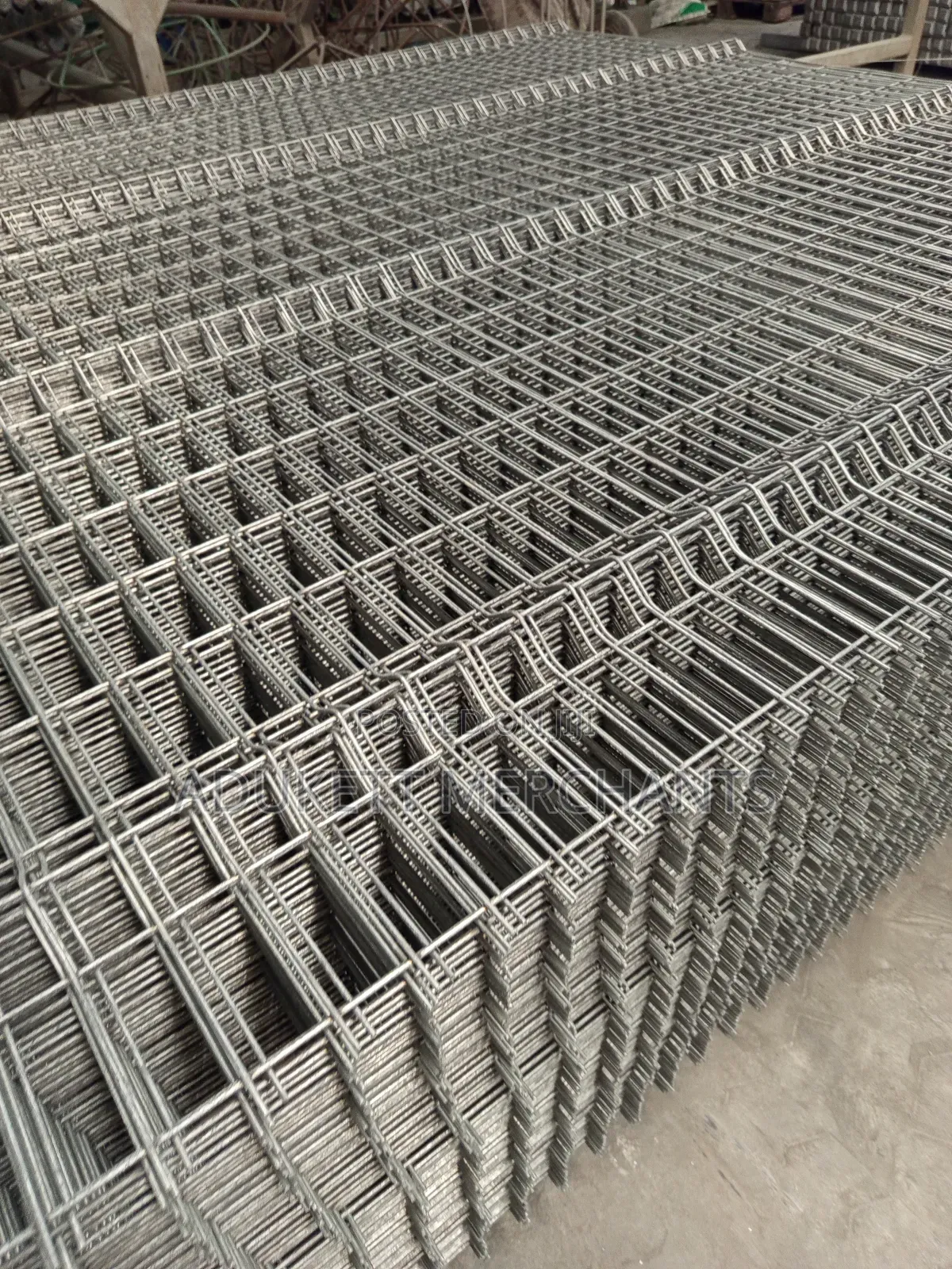 Galvanized Panel Mesh With Pole