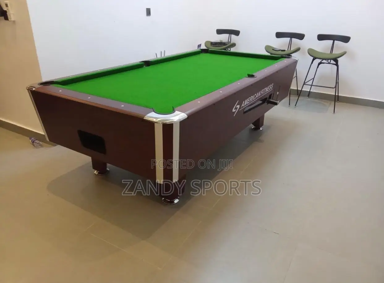 7ft Snooker With Coin and Marble