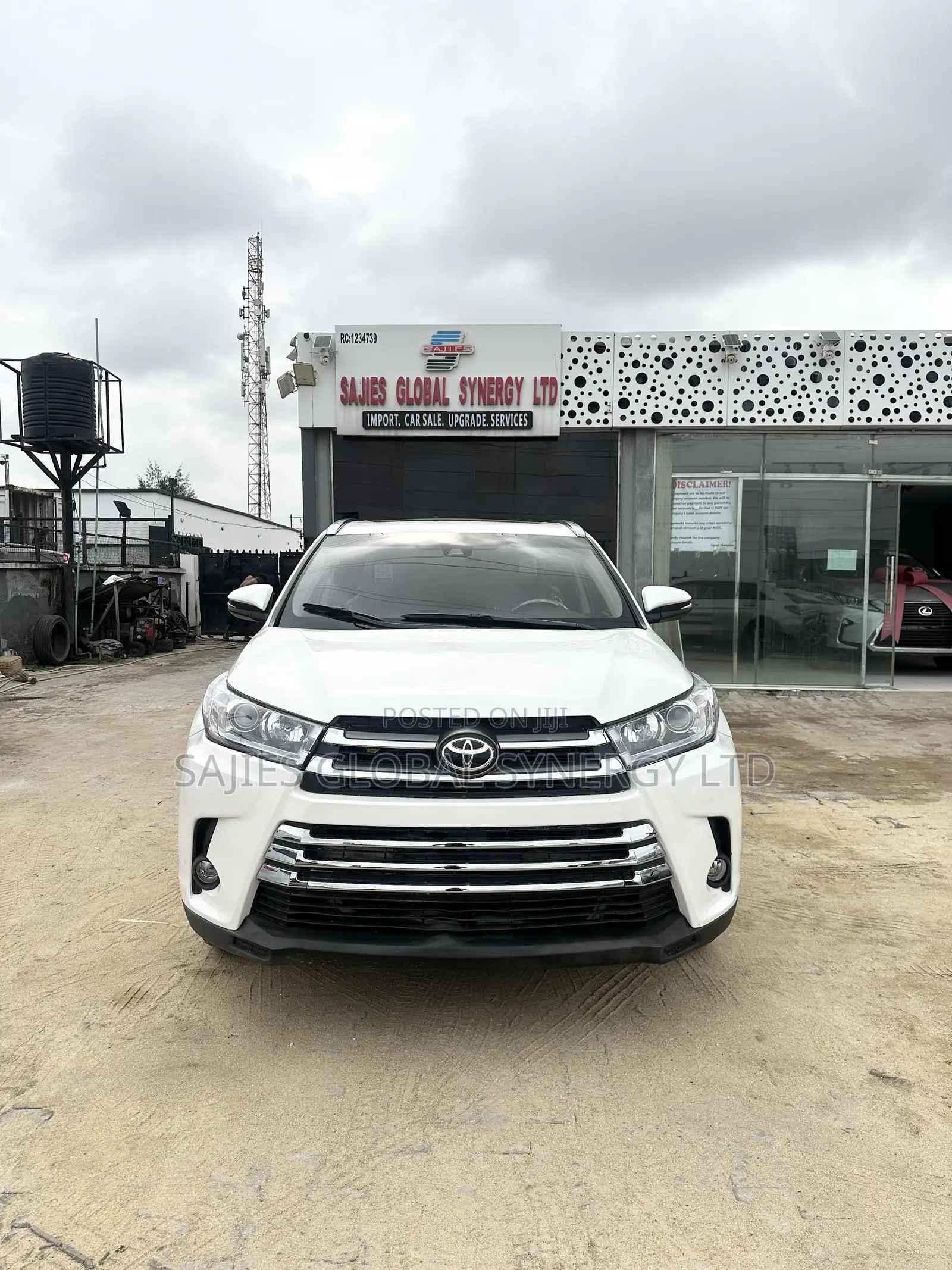 Toyota Highlander XLE 2019 White