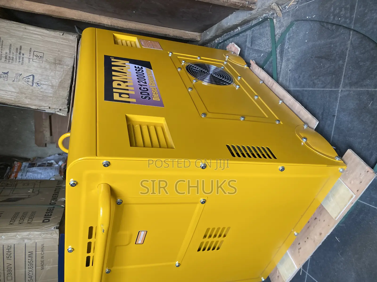 Firman 10kva Soundproof Sdg12000se Diesel