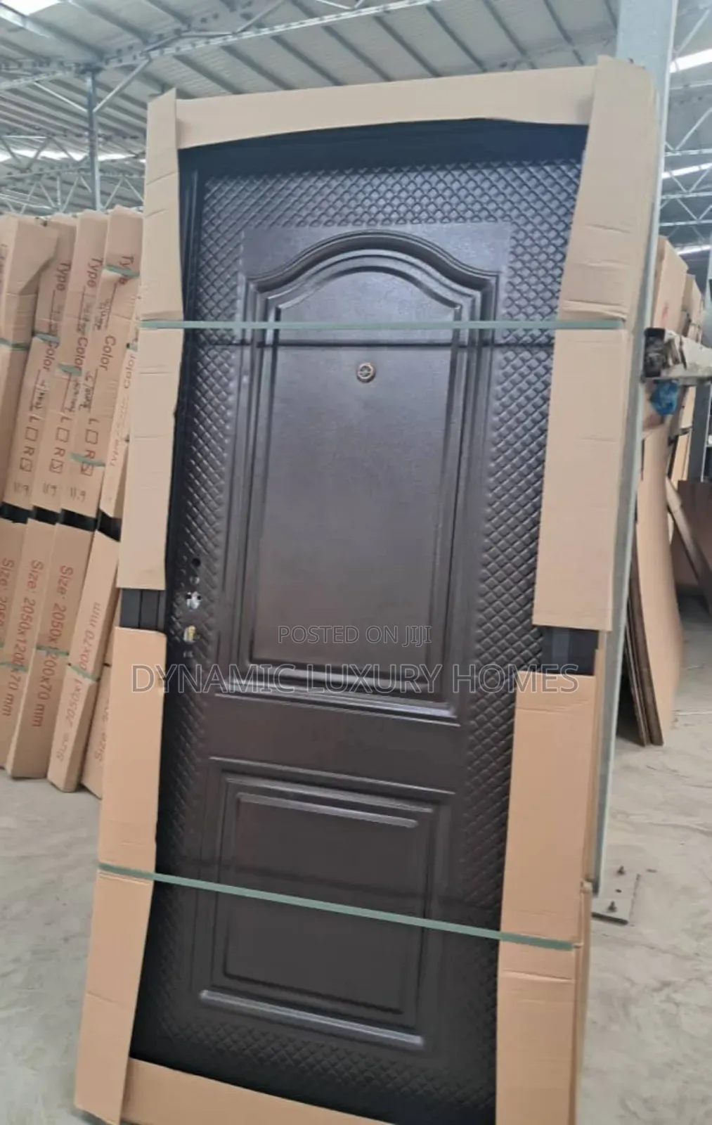 Steel Room Door With the Complete Accessories