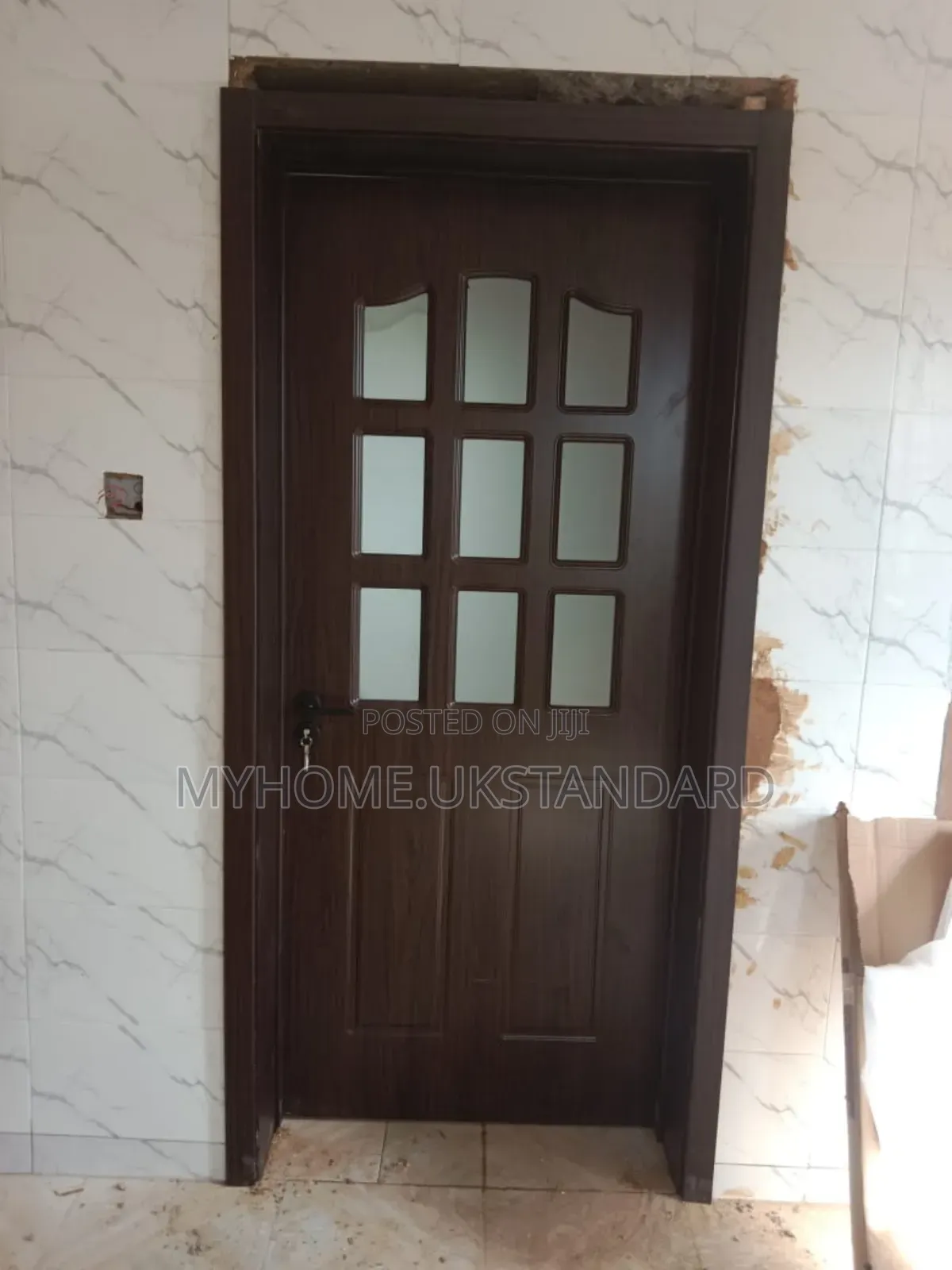 3ft Kitchen to Dinning Wooden Doors 9" Frame.