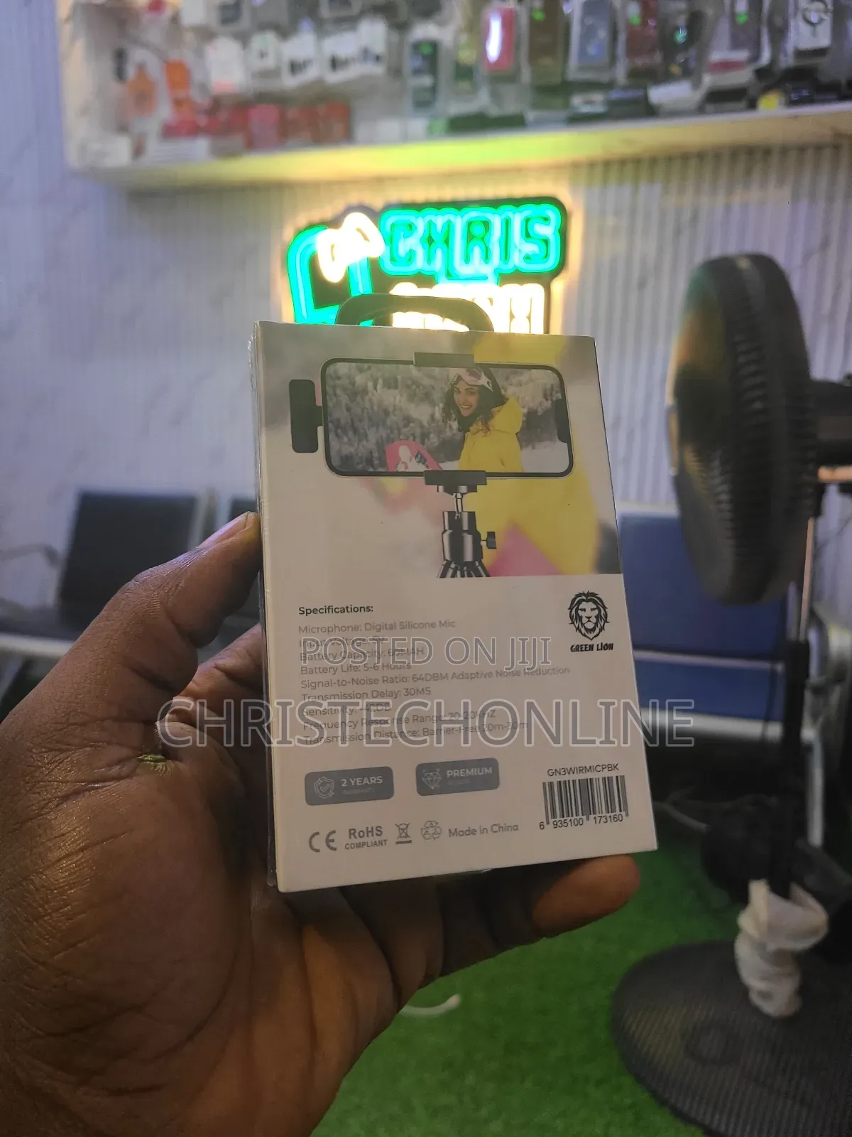 Green Lion 3 In 1 Wireless Microphone