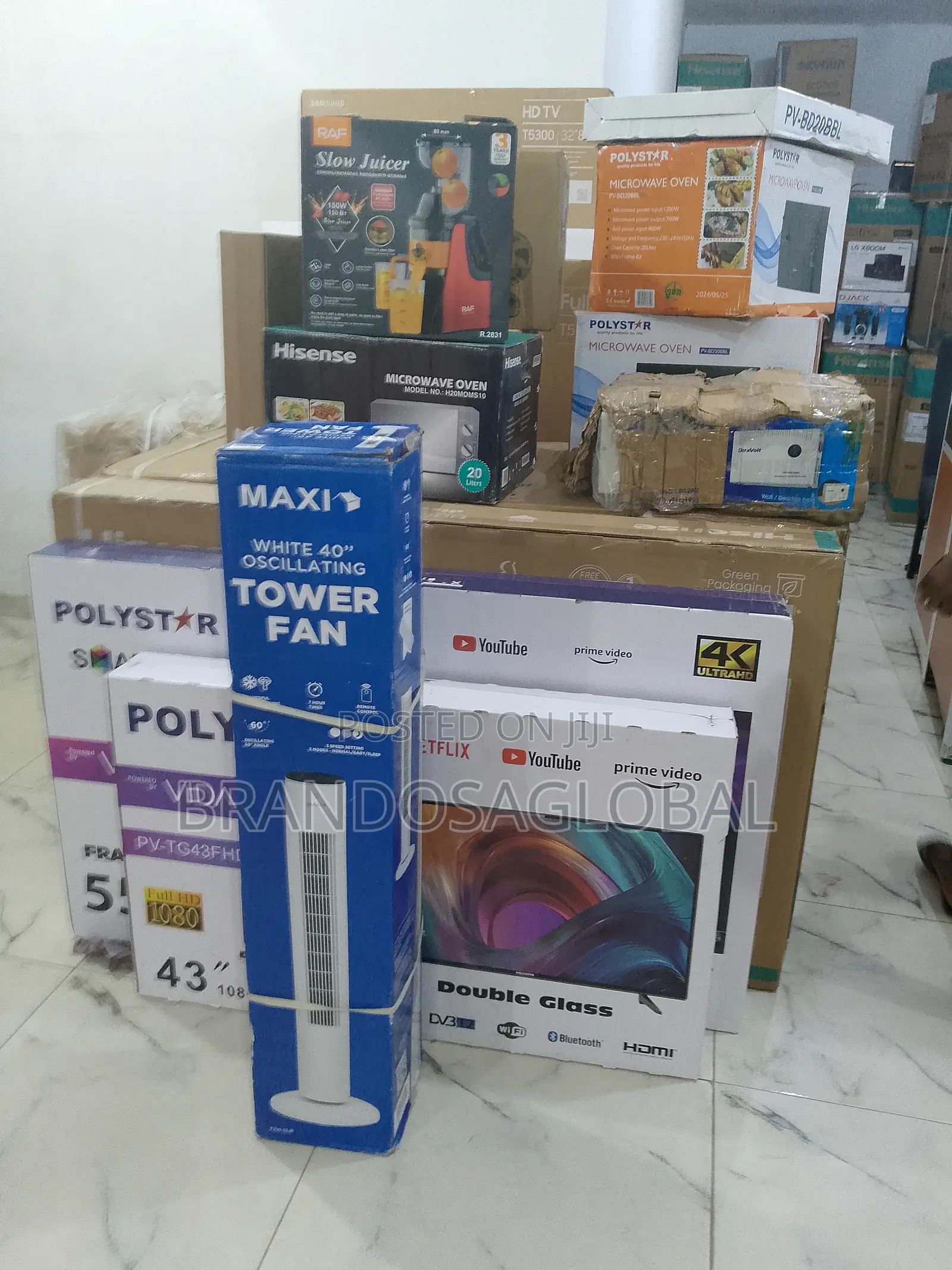 Energy Saving Tower Fan – Maxi Fz10-22jr
