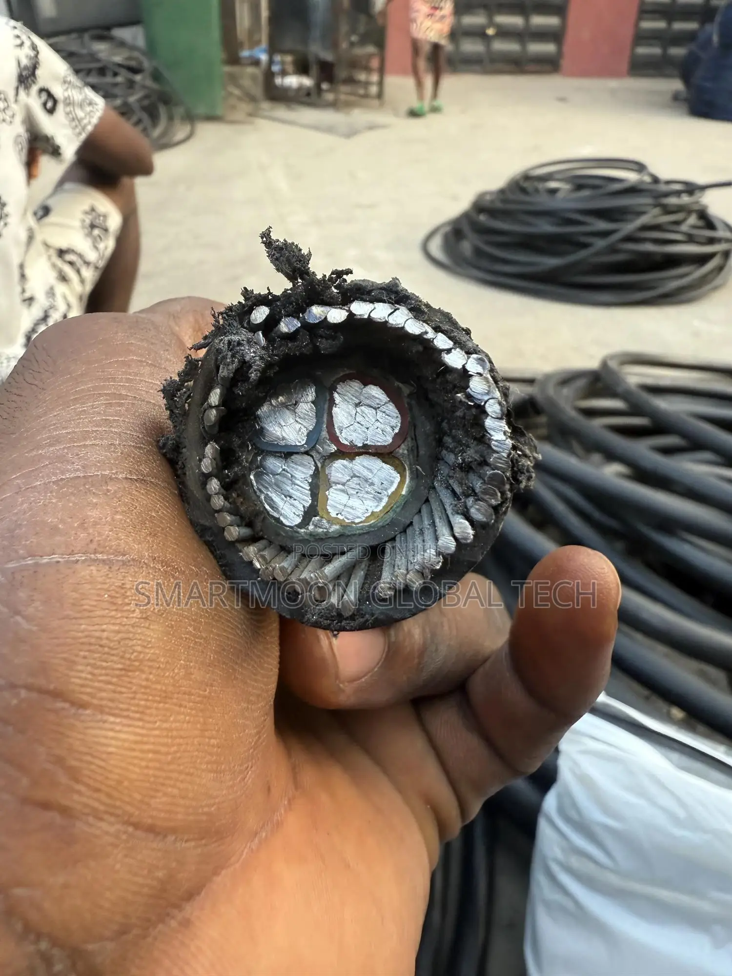 35mm 4core Aluminum Armored Cable