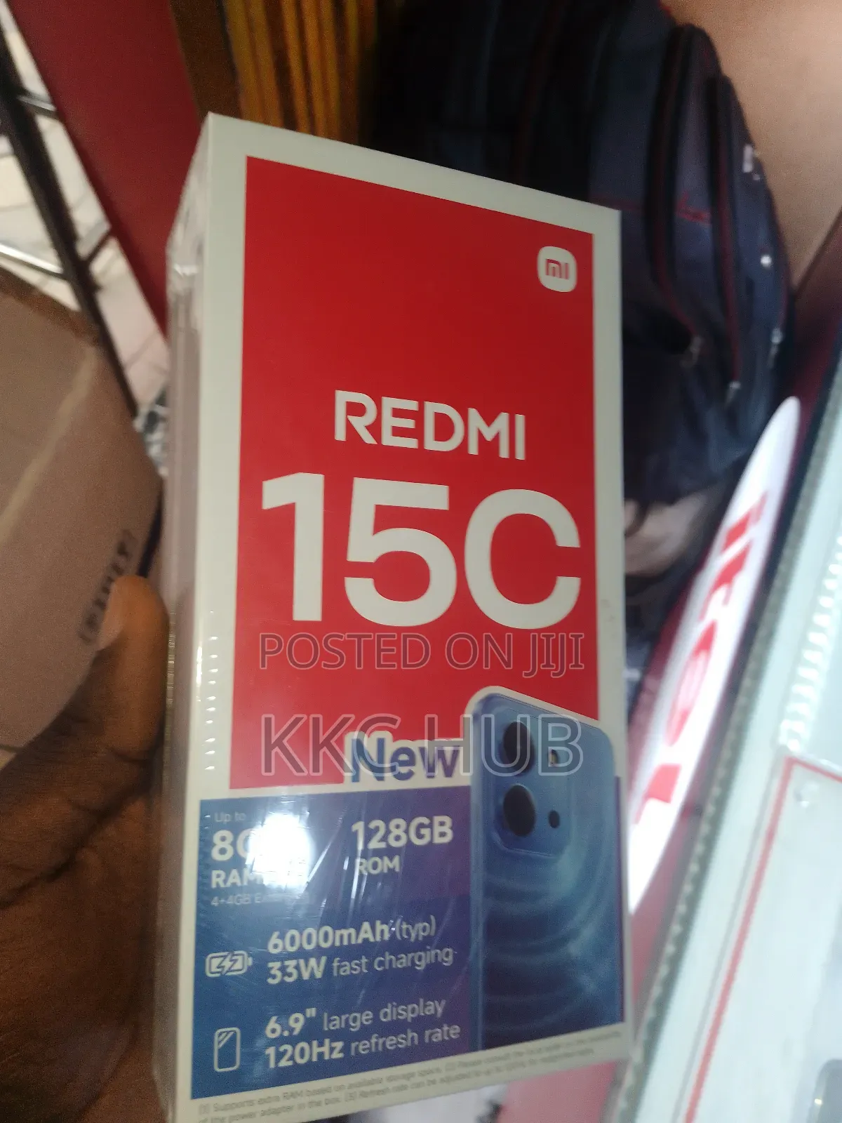 New Xiaomi Redmi 15C 4G 128 GB Red