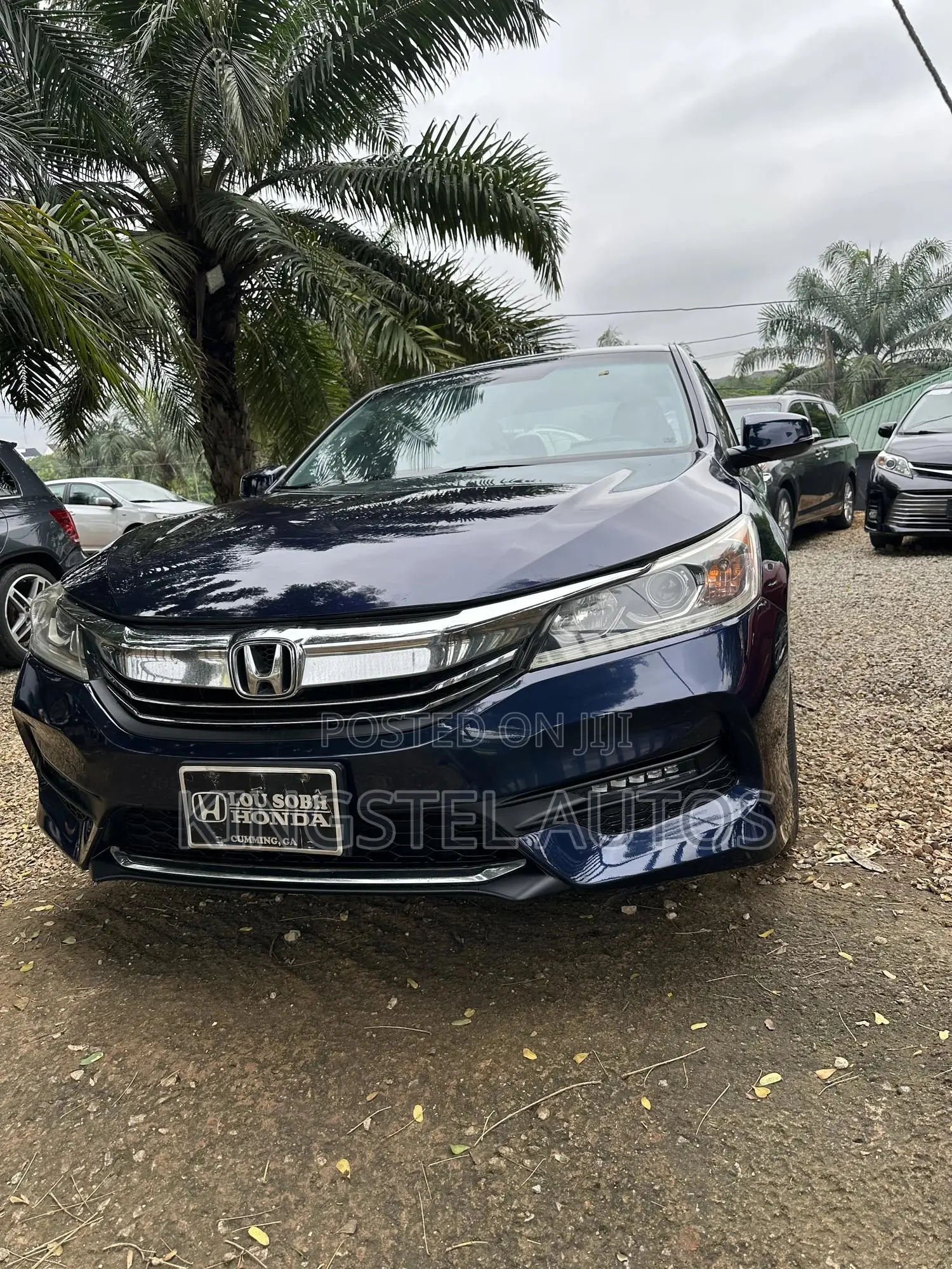 Honda Accord EX-L 4dr Sedan FWD (2.4L 4cyl 2A) 2017 Blue