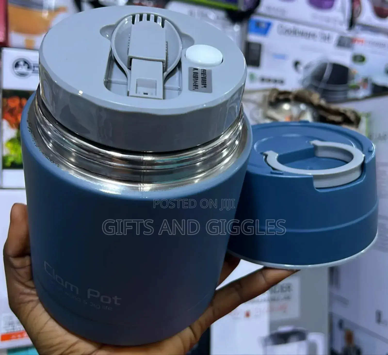 Clam Pot Vacuum Flask