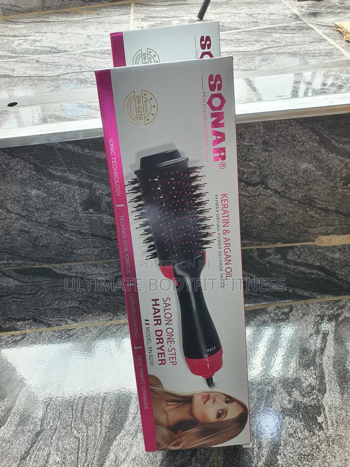 Brand New Sn 5250 Sonar One Step Hair Dryer and Styler Blower Brush