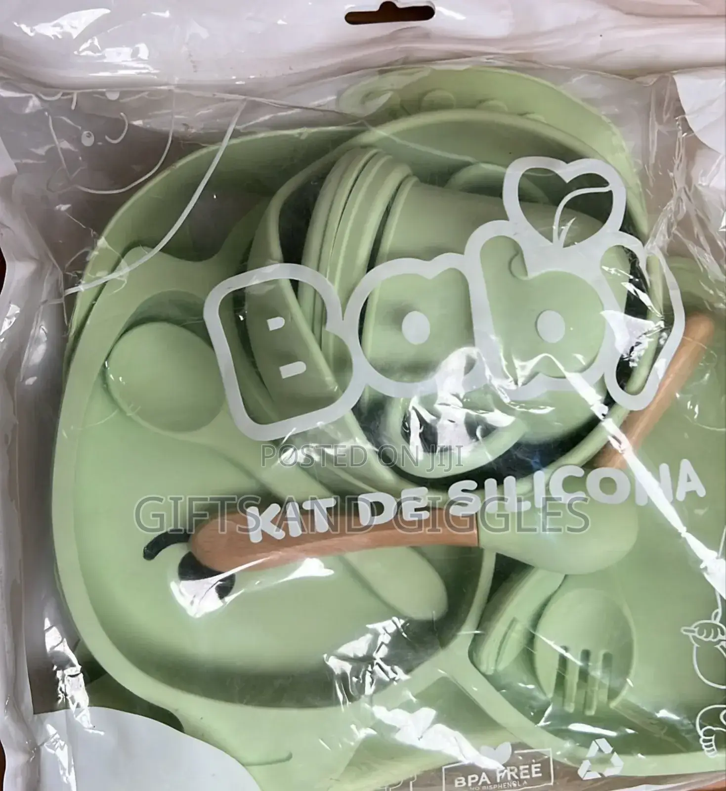 Silicon Baby Feedset
