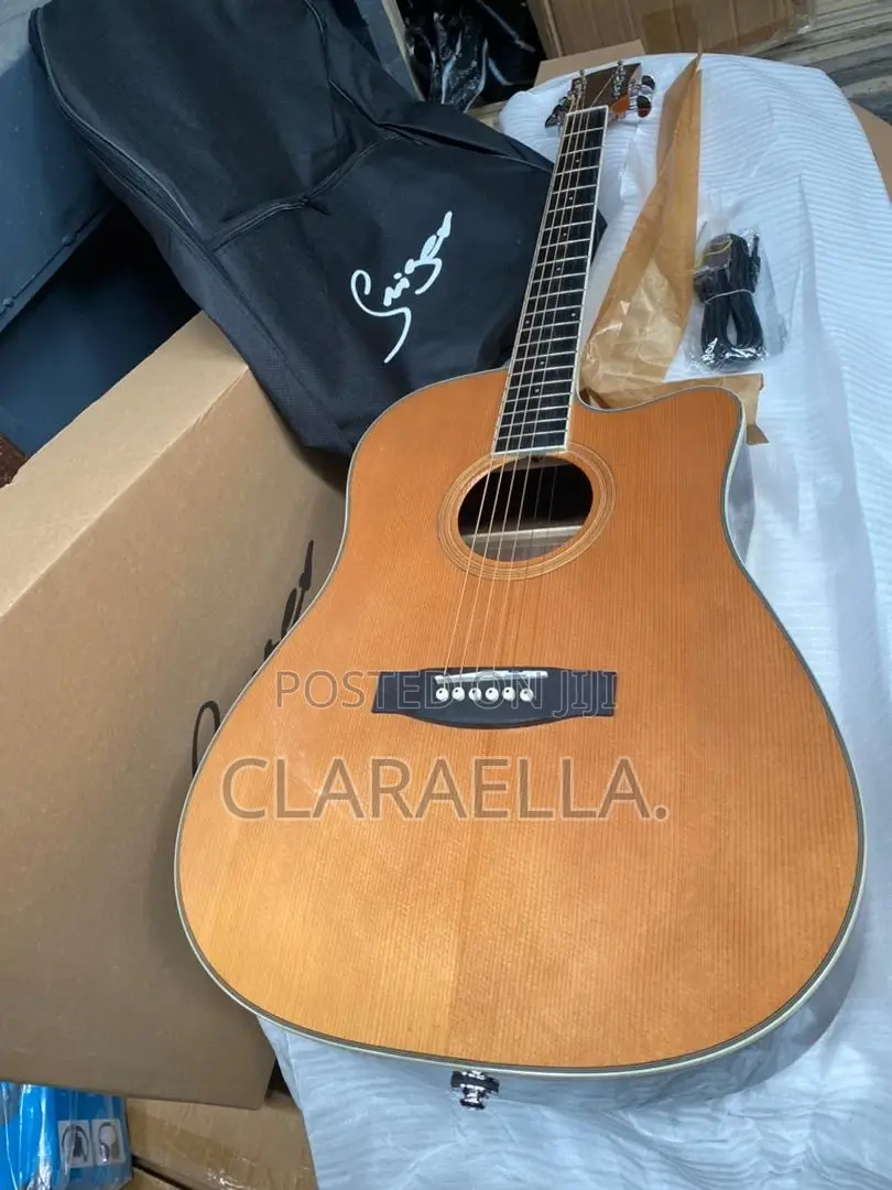 Smiger M-215-40 Electro Acoustic Guitar.