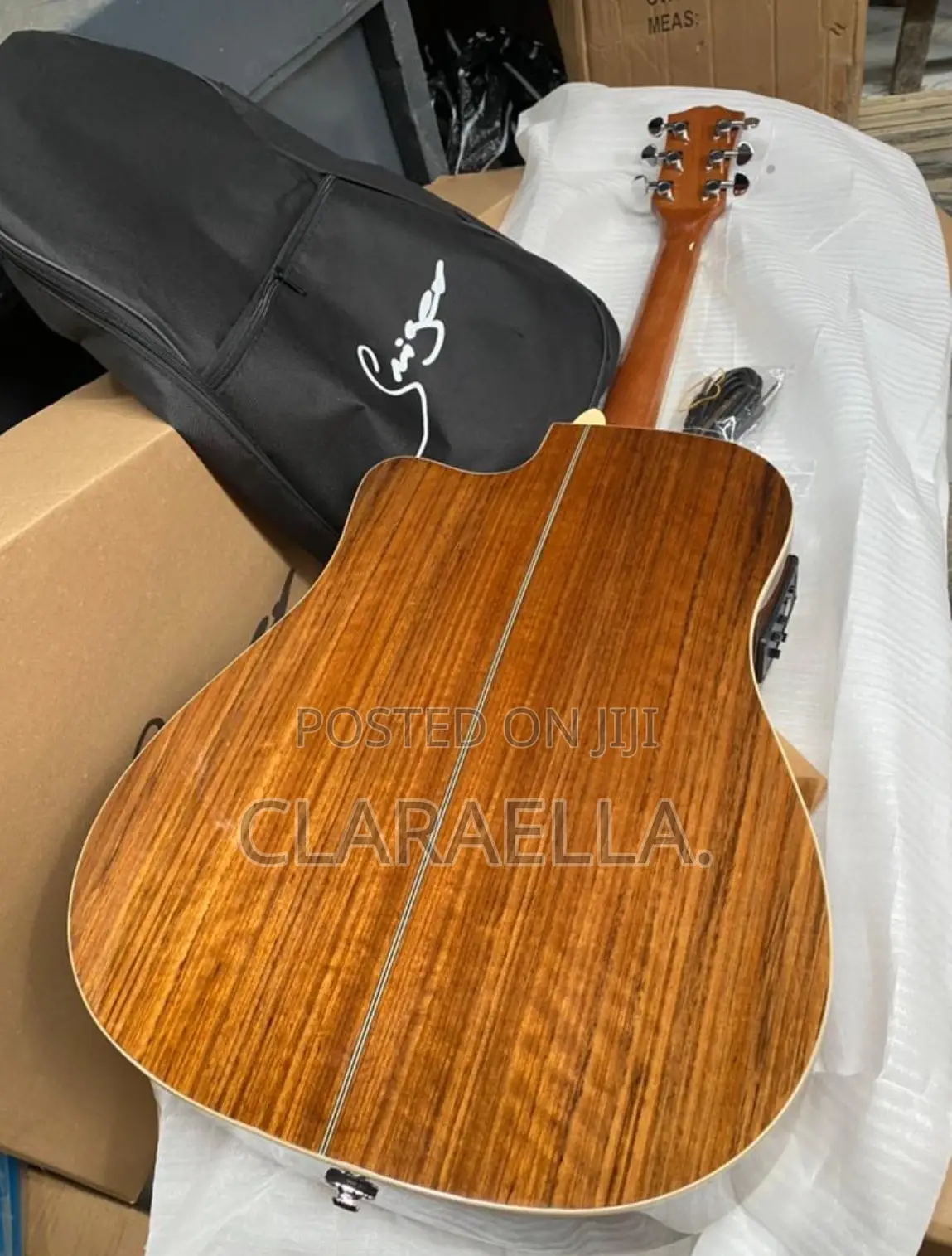 Smiger M-215-40 Electro Acoustic Guitar.