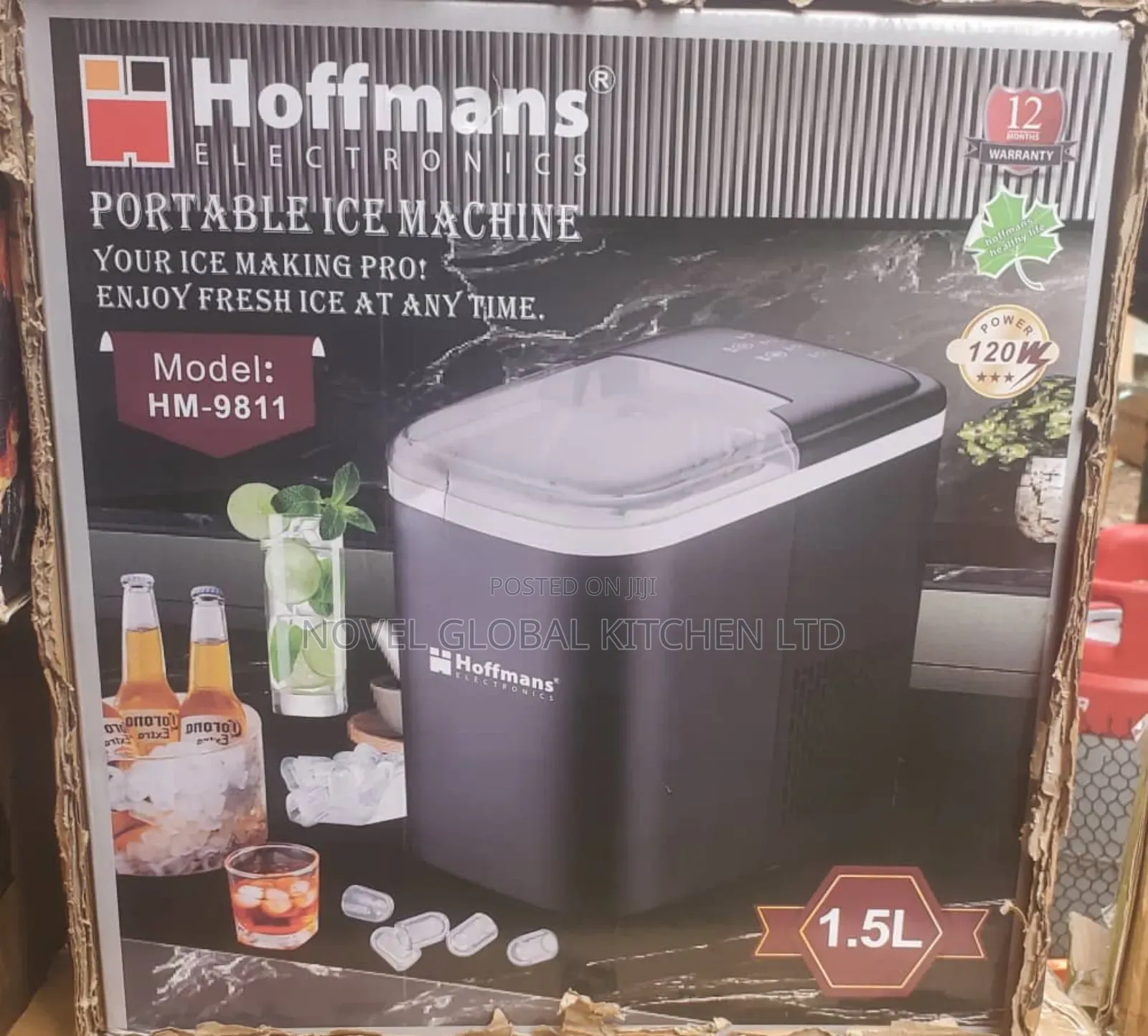 Hoffmans Ice Maker 1.5l