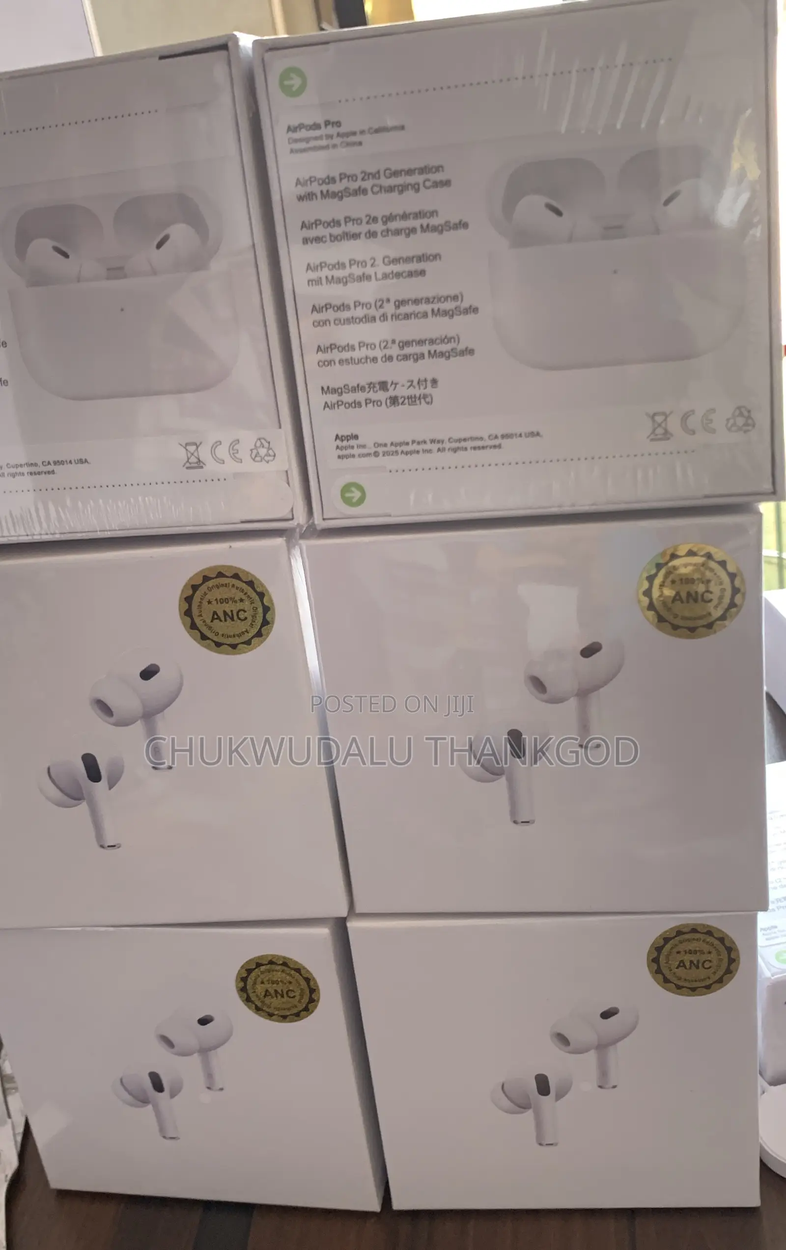 Airpods Pro2 2nd Generation With Magsafe Charging Case
