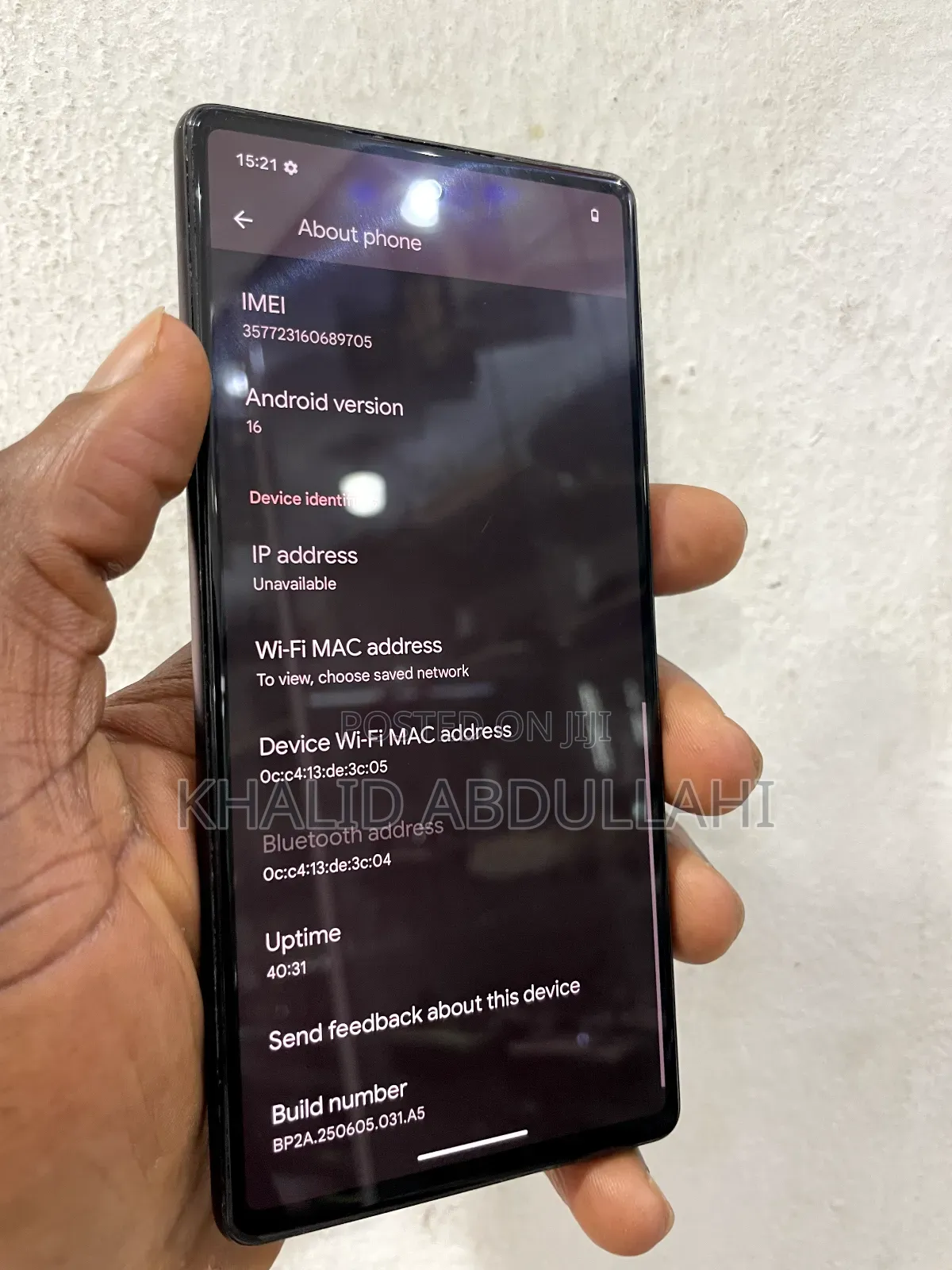 Google Pixel 6 128 GB Black