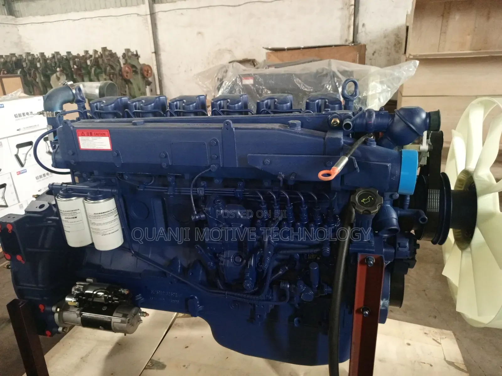 Brand New Weichai (Schacman Engine) 380 Horsepower 12 Valves.
