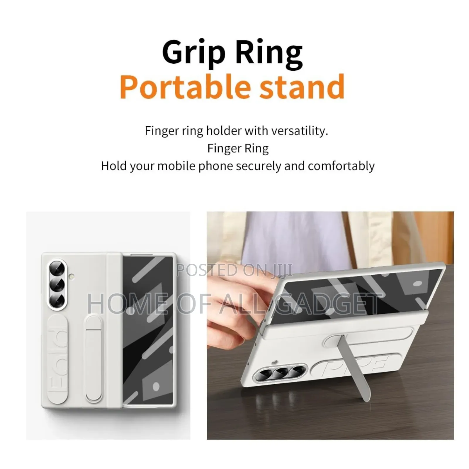 Samsung Galaxy Z Fold 7,Full Body Protective Case With Standing