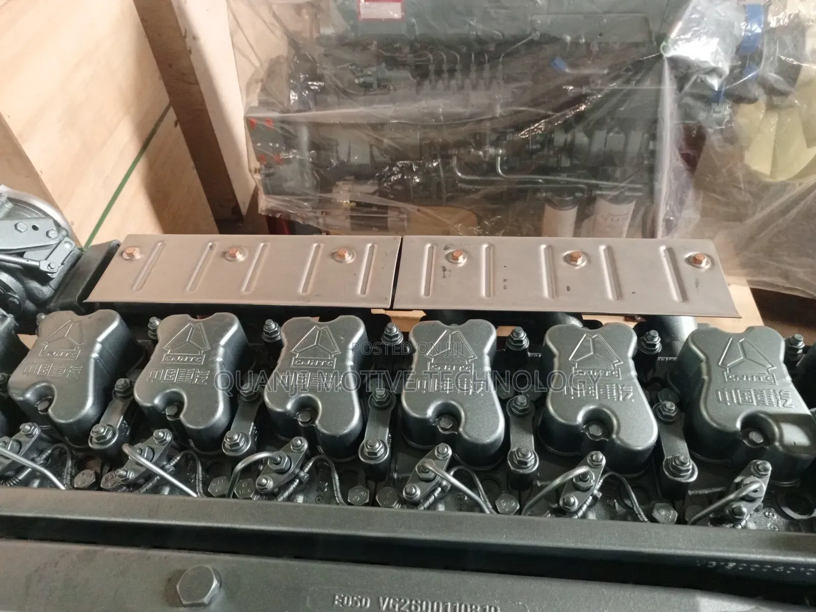 Brand New Howo 371 Engine, Wd615.47