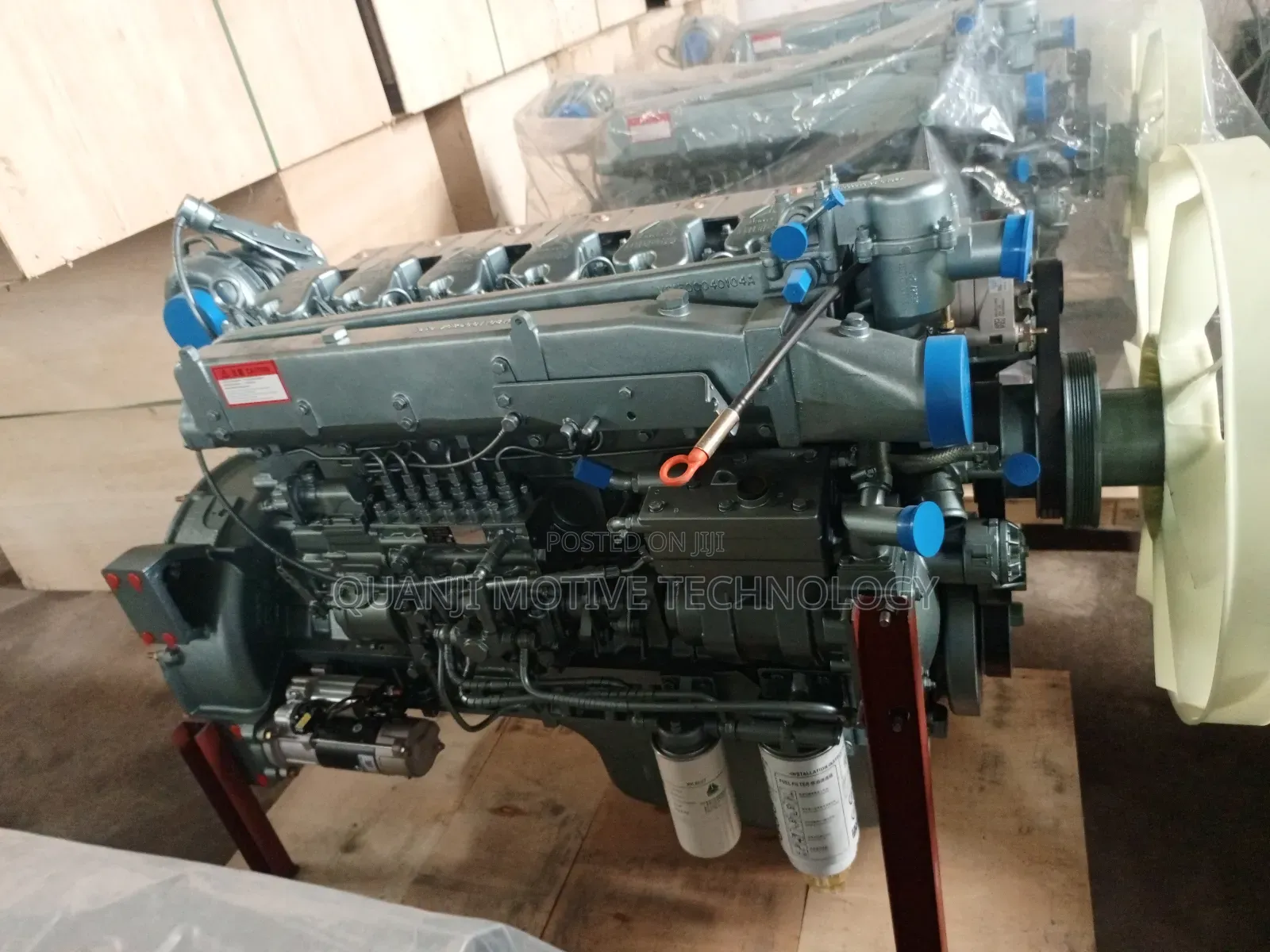Brand New Howo 371 Engine, Wd615.47