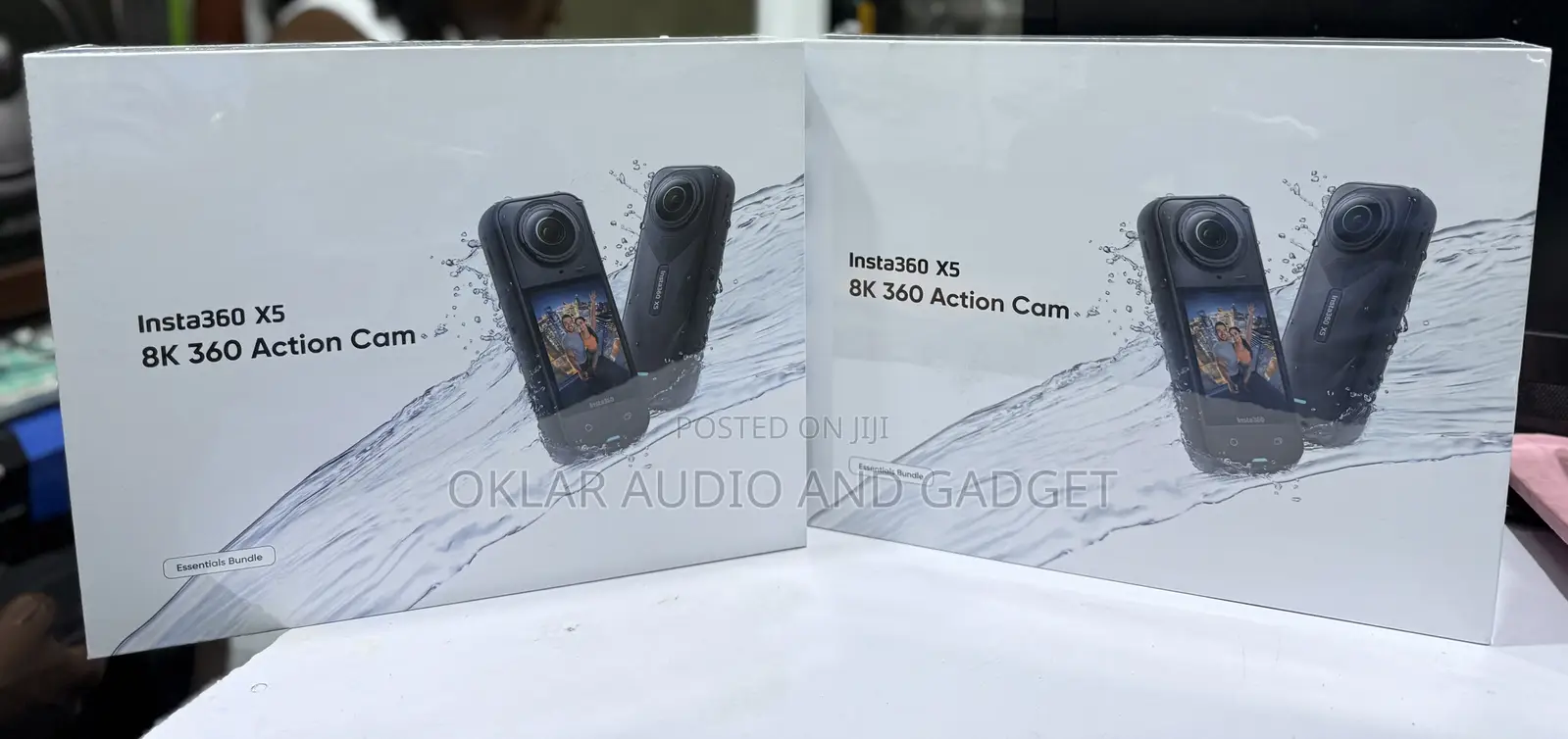 Insta360 X5 8k 360 Action Camera Essential Bundle
