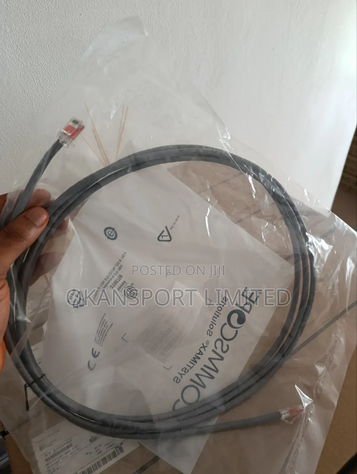 Patch Cord 3m Commscope Systimax Cat6 U/Utp Modular Ethernet Cable