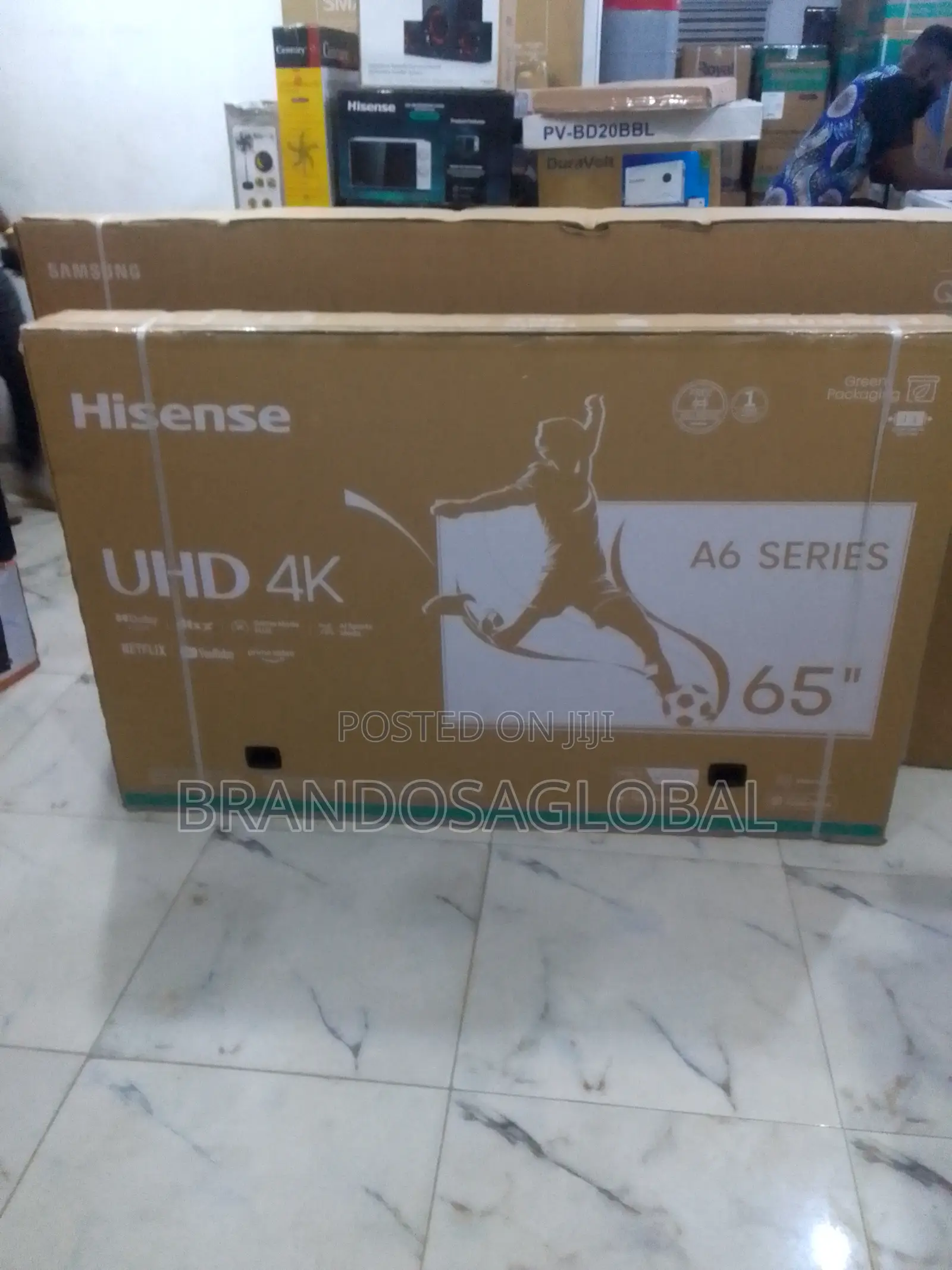 Hisense 65 Inches Uhd Smart Android Tv