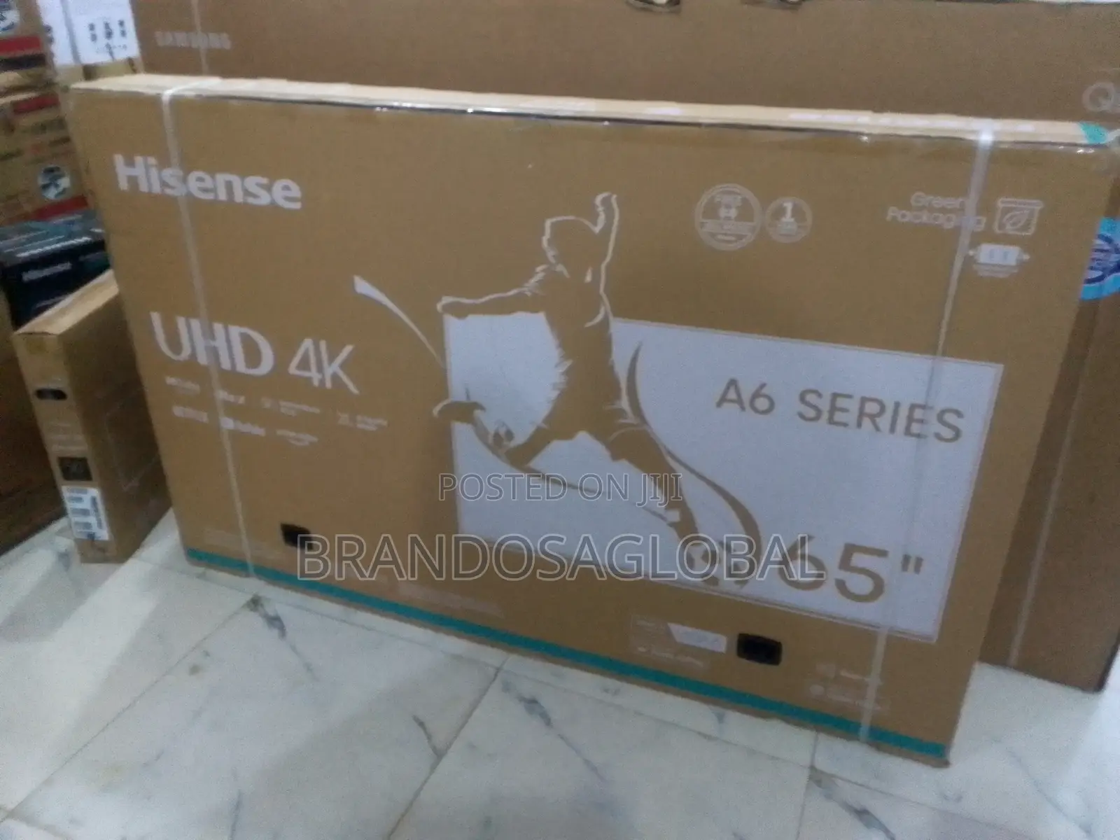 65” Hisense Tv With Crystal Clear Picture