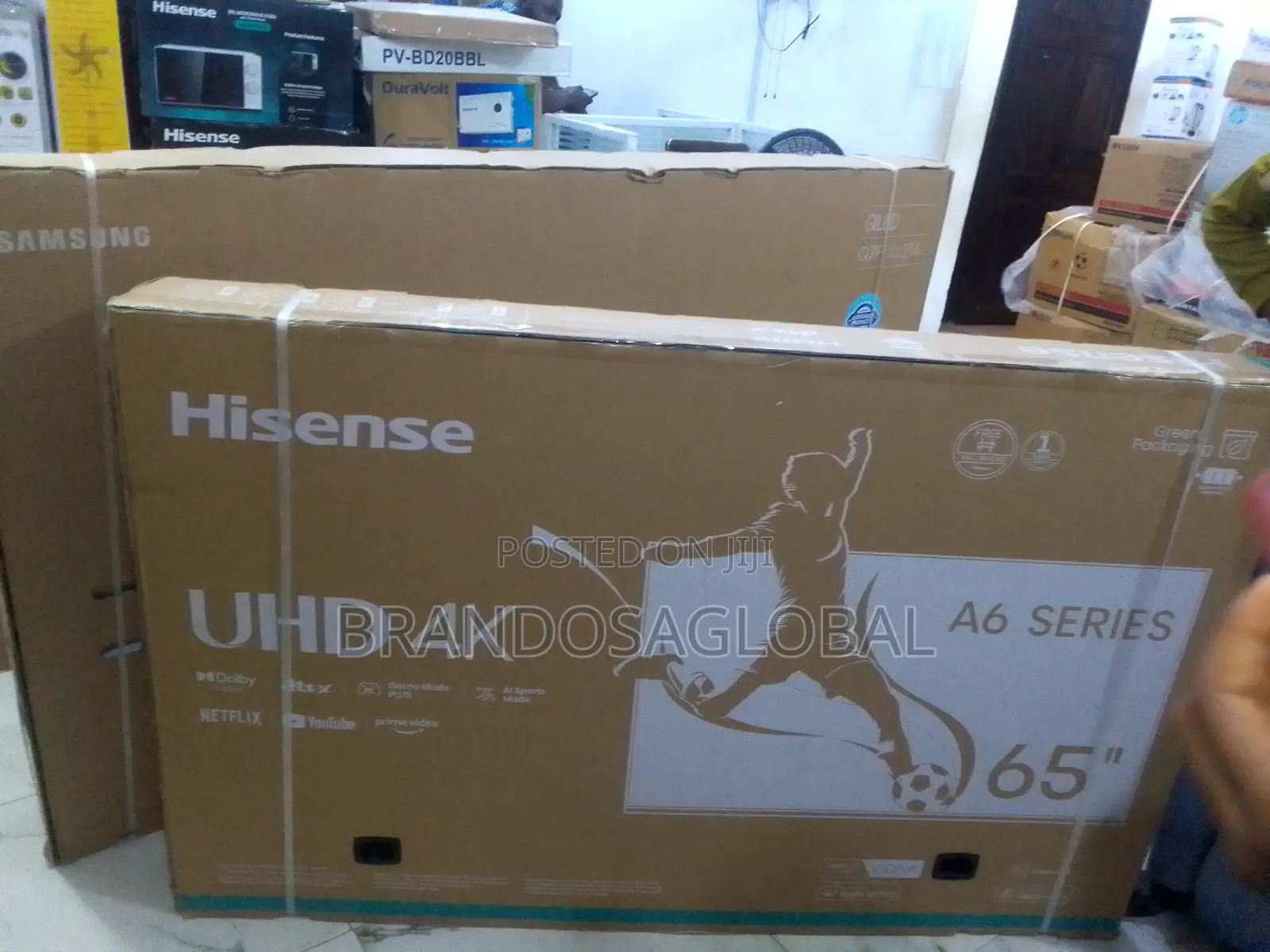 Stunning Visuals – Hisense 65" Uhd Tv