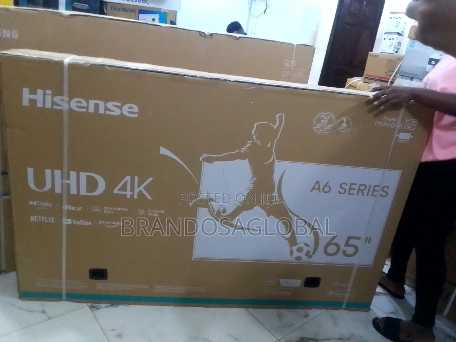 Experience Quality – Hisense Tv 65a6n