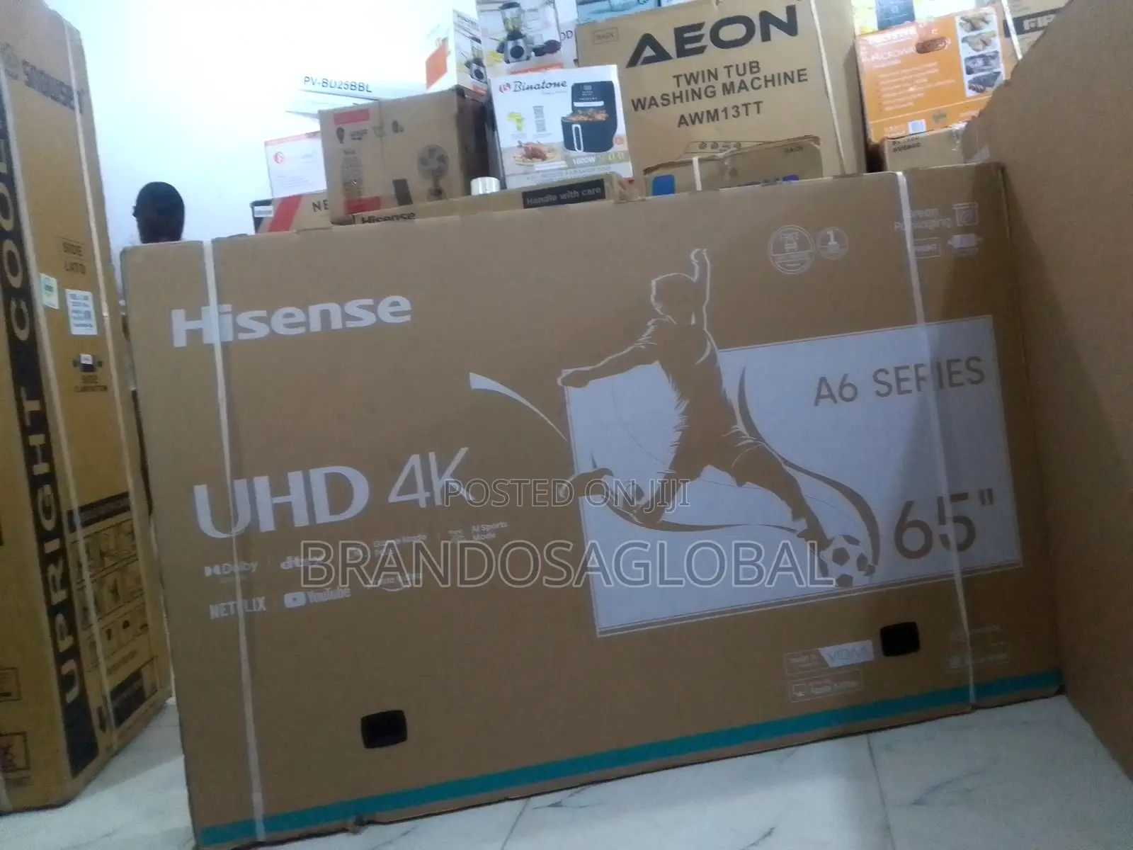Smart Viewing With Hisense 65" Uhd Tv