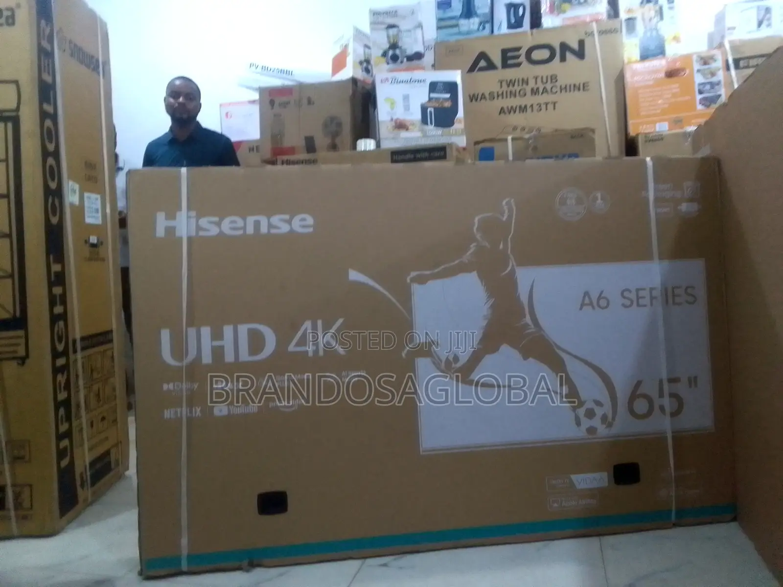 Hisense 65 Inches Flat Screen Smart Tv