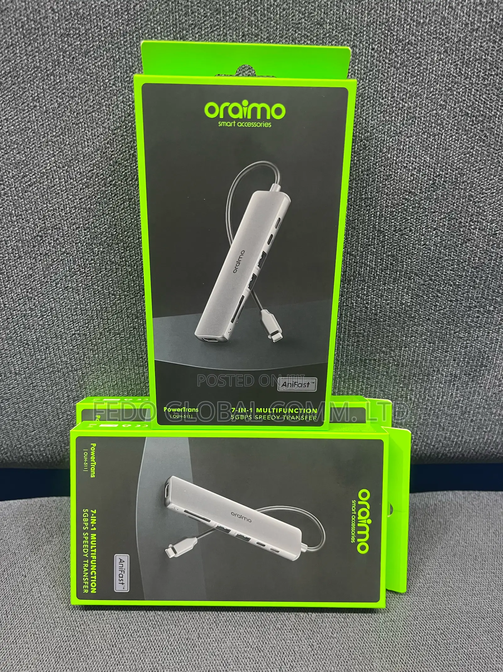 Oraimo 7in1 Multifunction Usb Hub