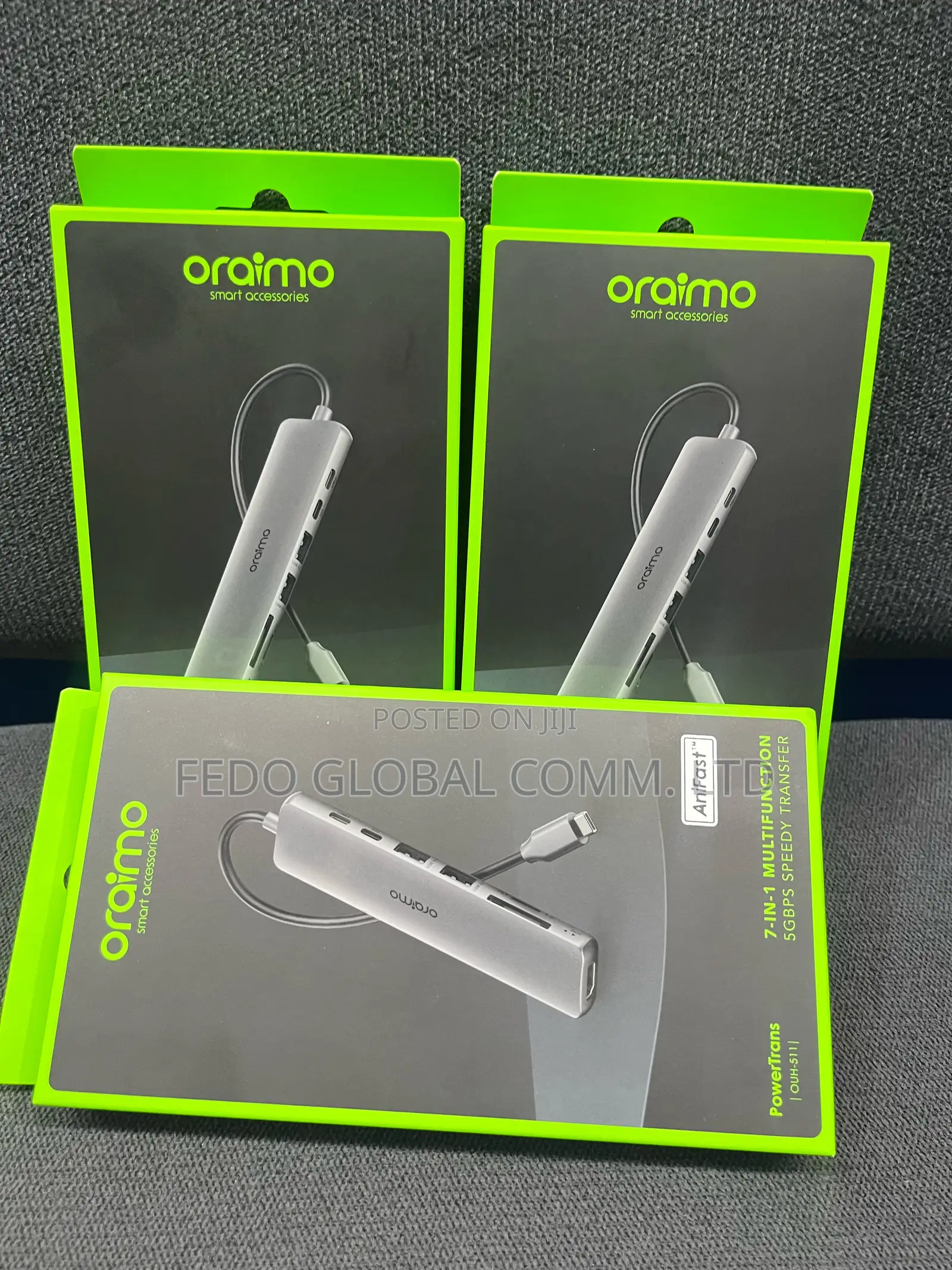 Oraimo 7in1 Multifunction Usb Hub