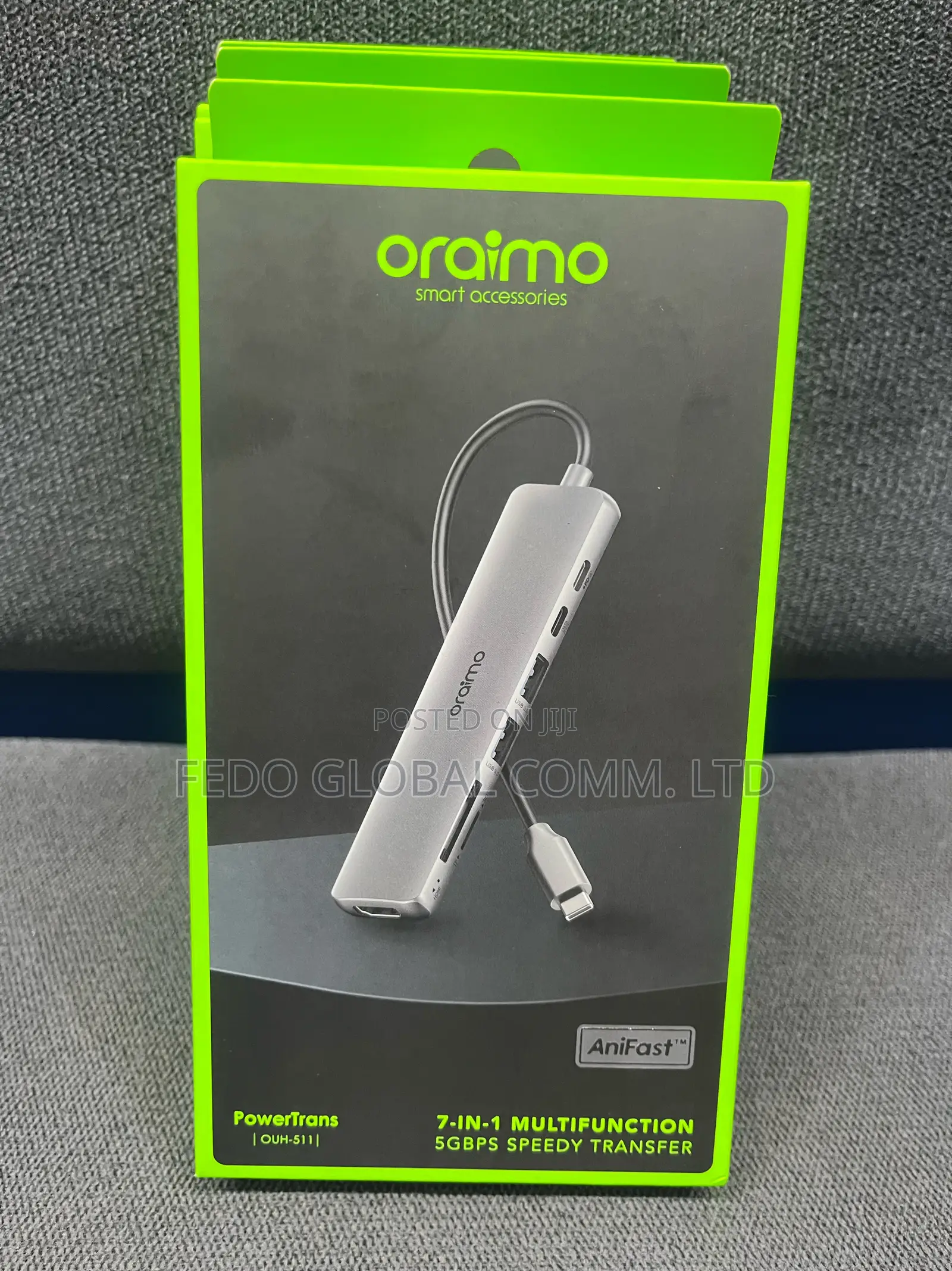 Oraimo 7in1 Multifunction Usb Hub