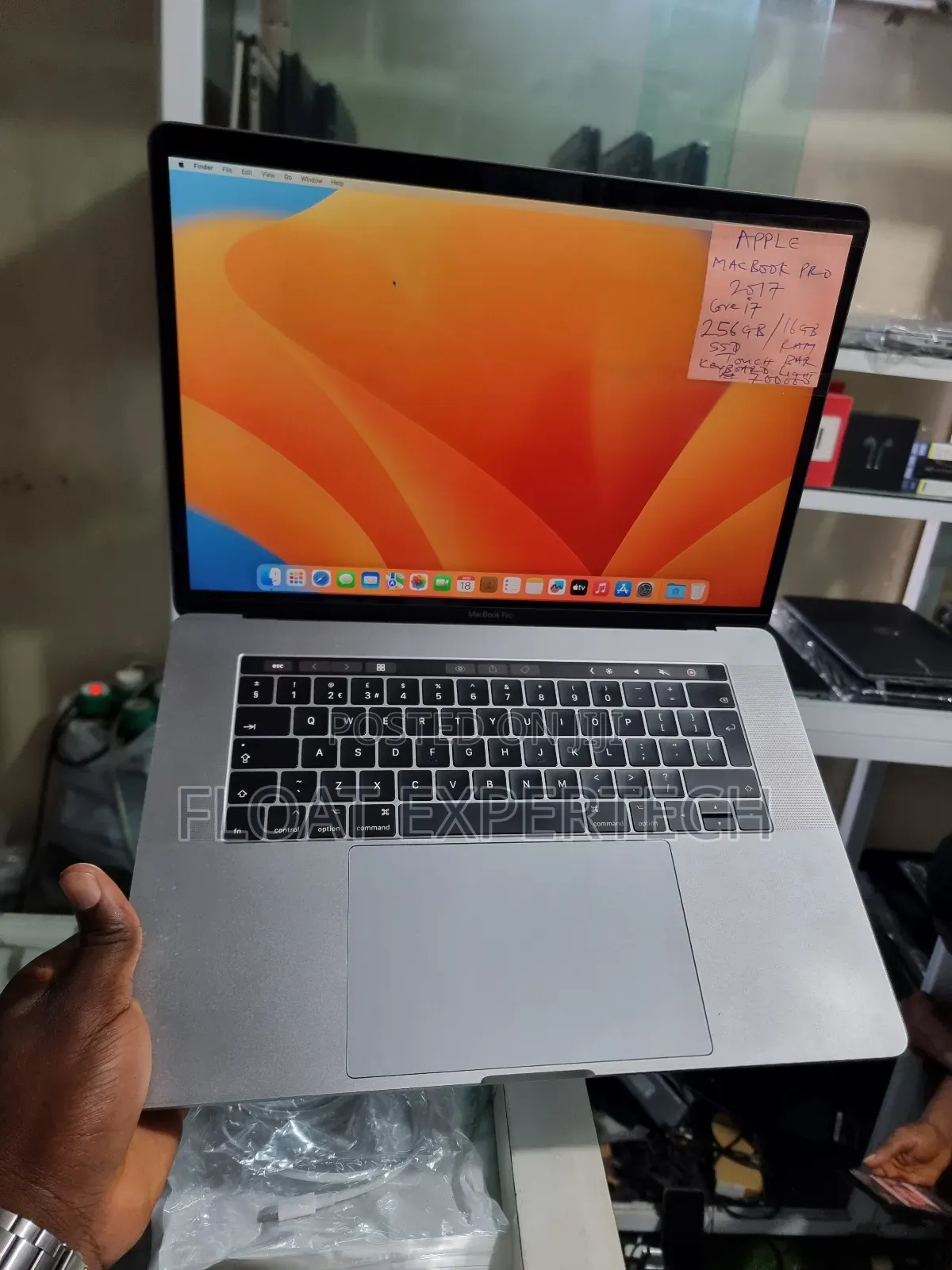 Laptop Apple MacBook Pro 2017 16GB Intel Core i7 SSD 256GB