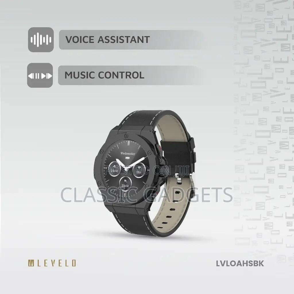 Levelo Oak Automatique Hybrid Smartwatch With Extra Strap