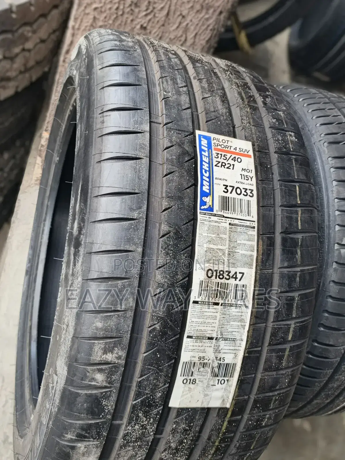 315/40zr21 Run Flat Micheline and All Kinds Tyres at Affordable Prices