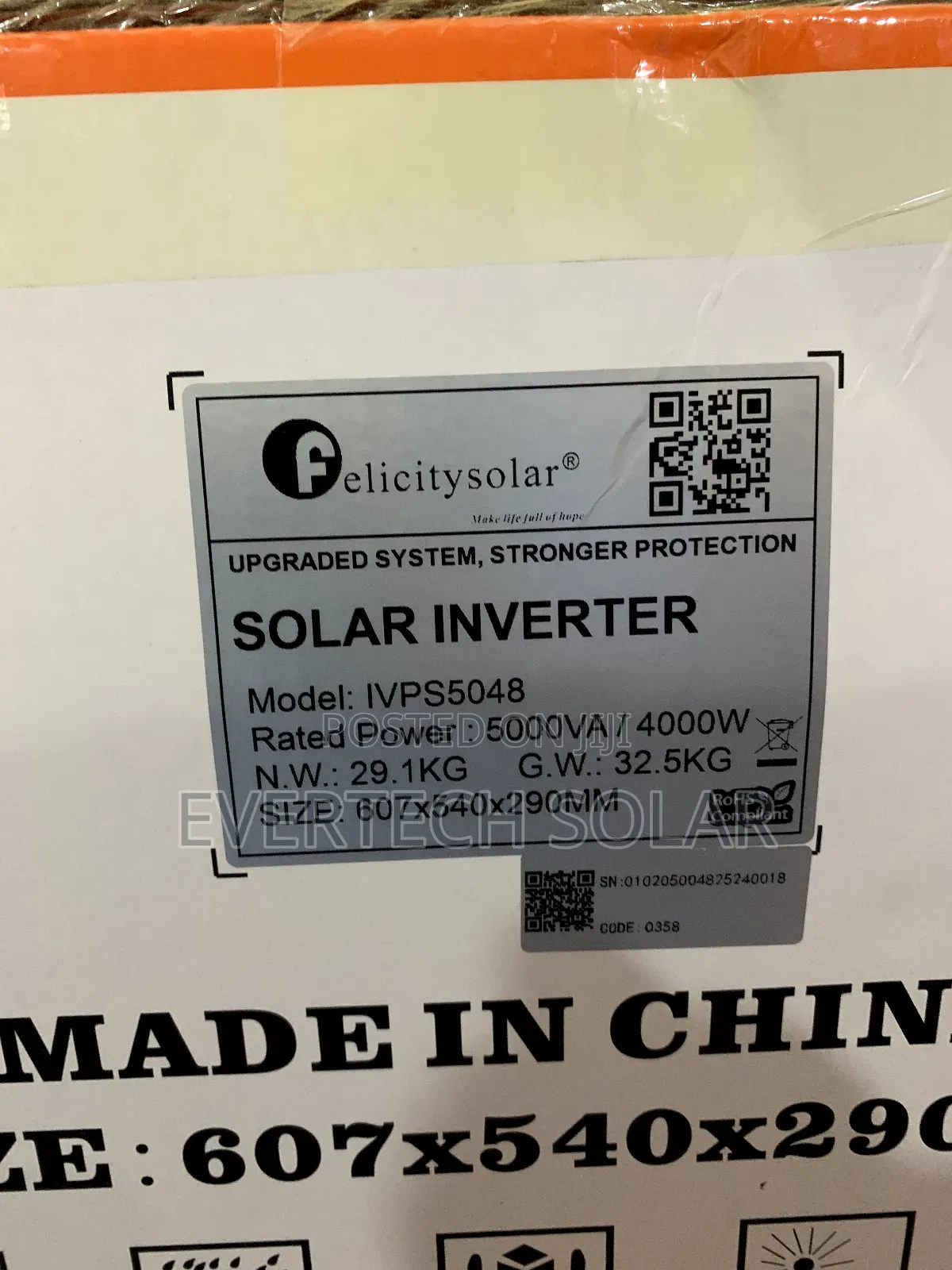 5kva Ivps Felicity 48v Inverter Transformer Based
