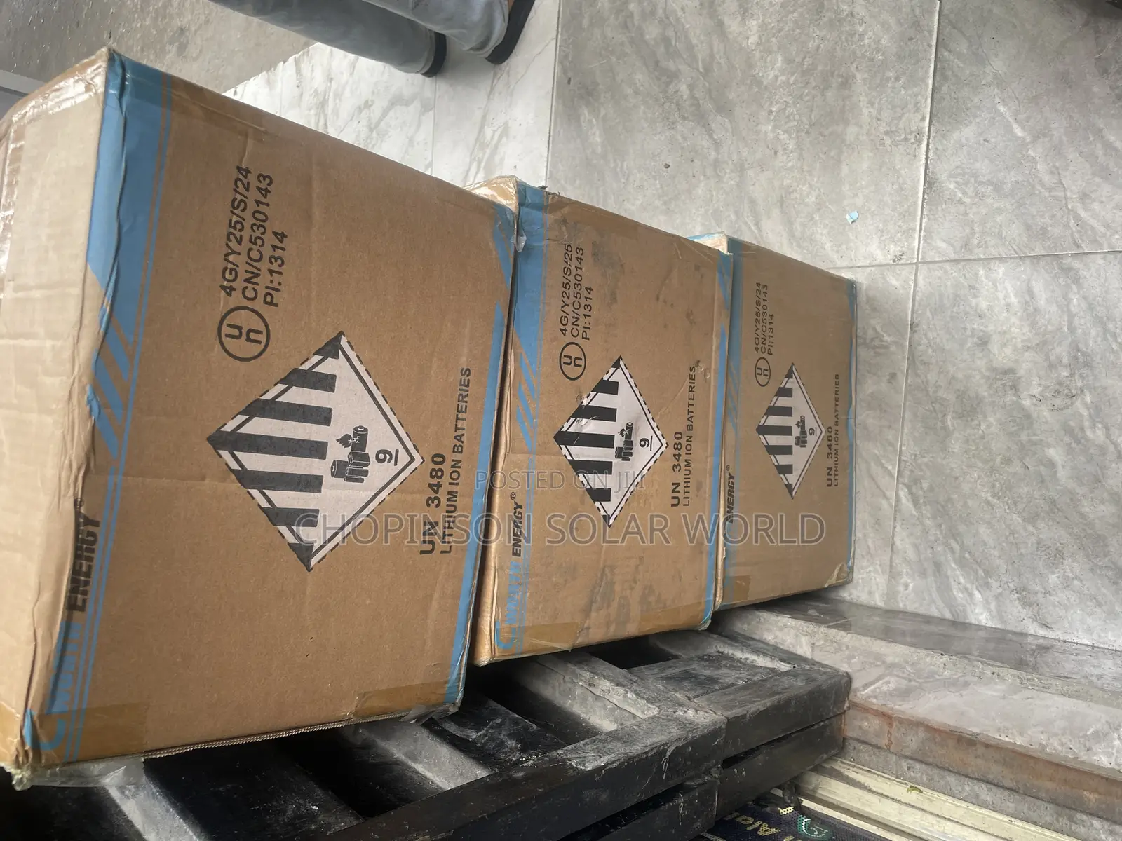 Solar Energy Cworth Lithium Ion Battery 1.2kwh 100ah/12votts