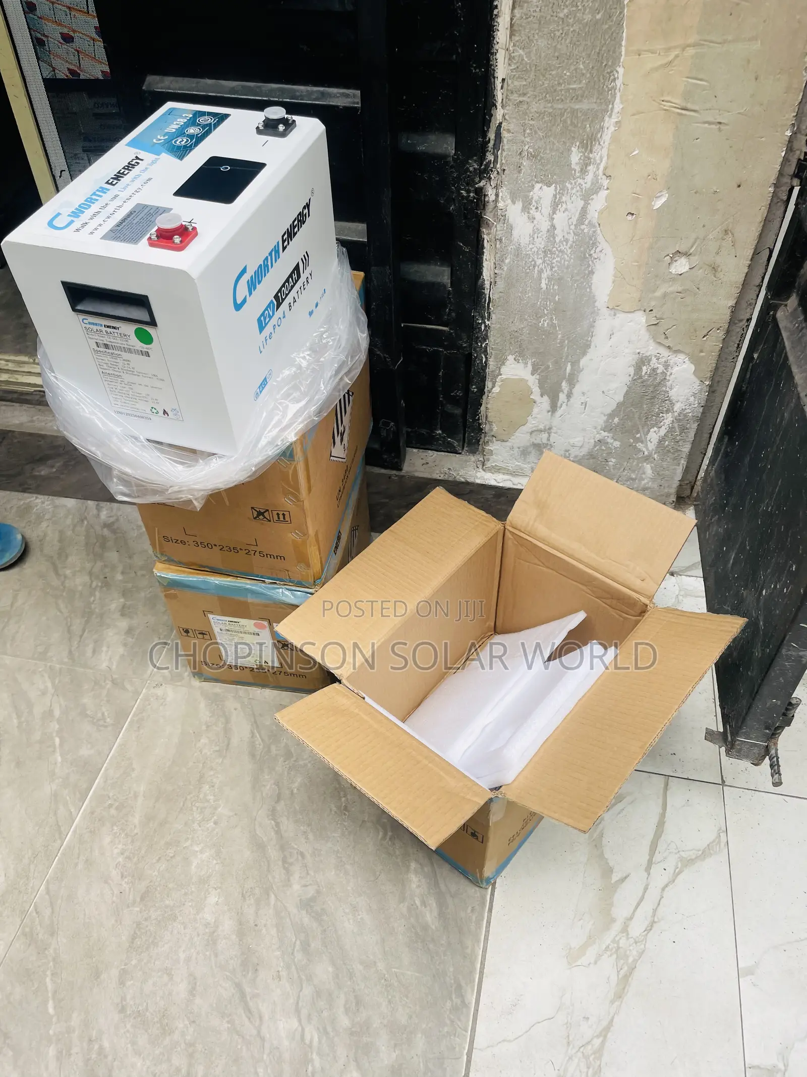Solar Energy Cworth Lithium Ion Battery 1.2kwh 100ah/12votts
