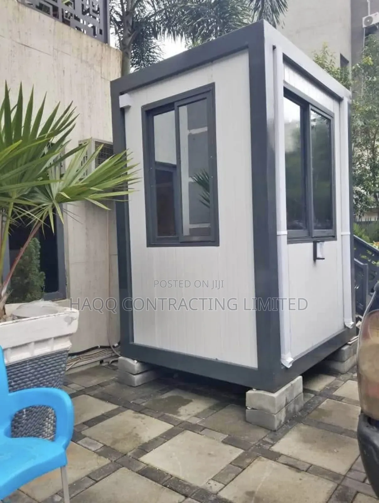 Sandwich Panel Insualted Portable Cabin, Prefab Security Gate House